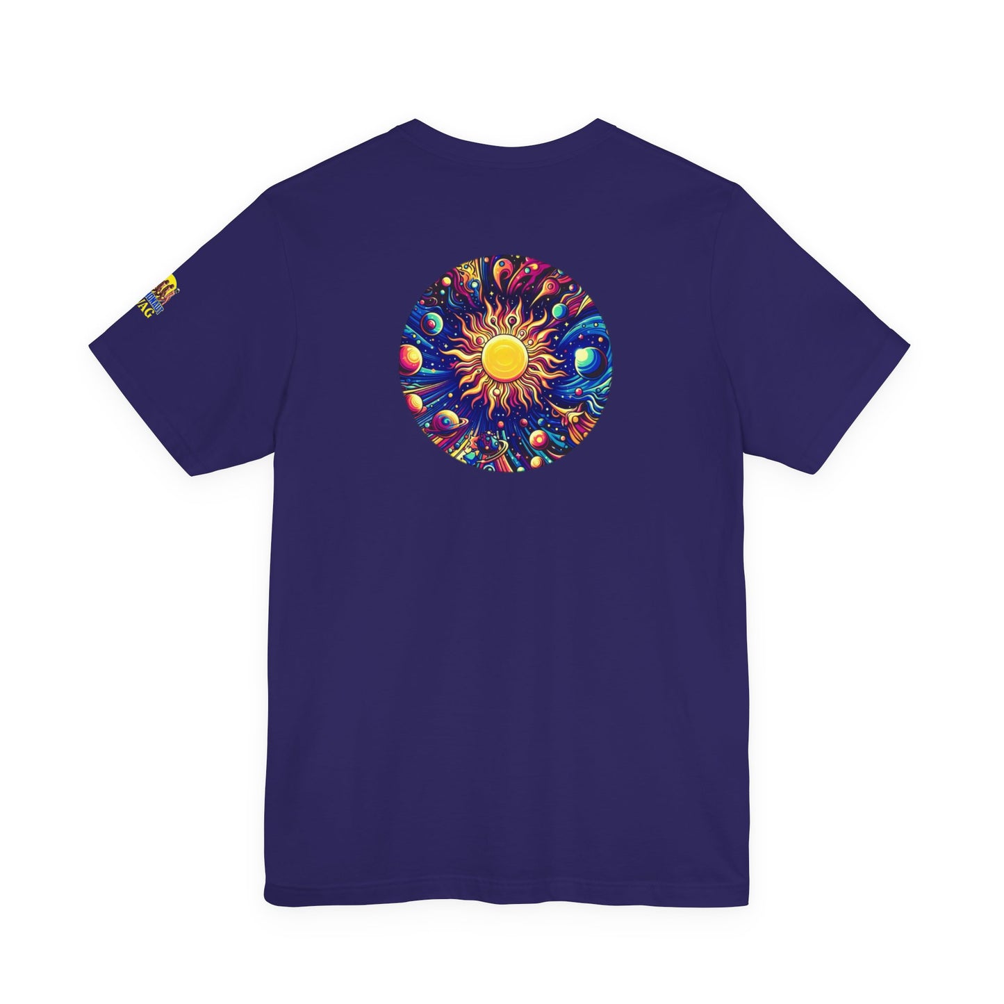 Psychonaut Staple solar system, Unisex Jersey Short Sleeve Tee - Psychonaut Swag