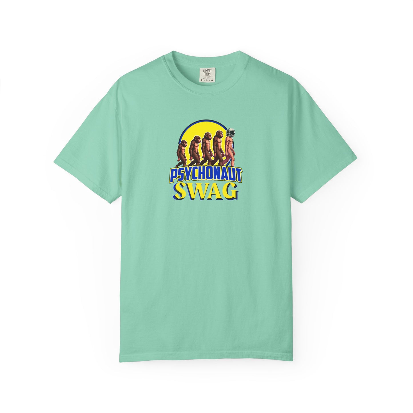 Psychonaut Swag small biz,  Unisex Garment-Dyed T-Shirt | Unique Gift for Festival Lovers, Streetwear, Casual Style, Summer Wardrobe, Psychedelic Art