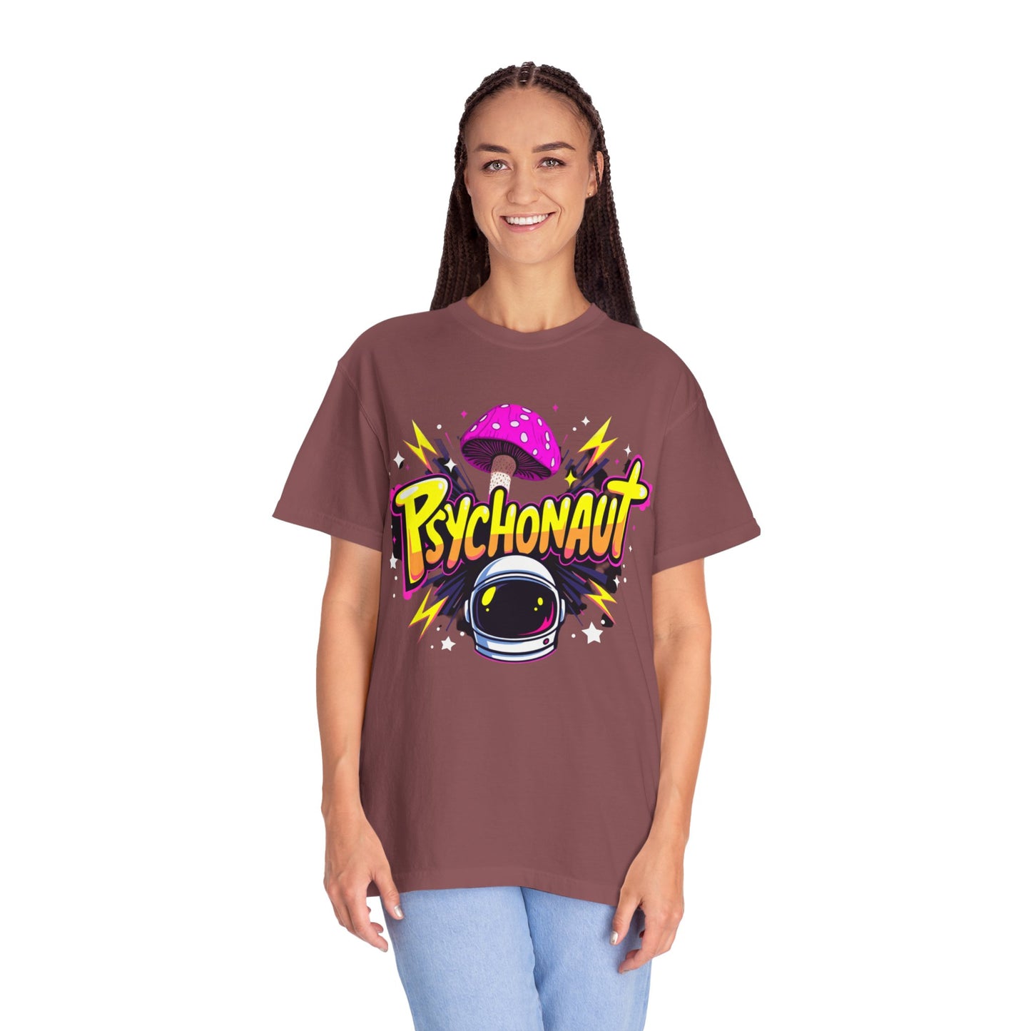 Psychonaut Explorer, Unisex Graphic T-Shirt - Fun, Colorful Space Design for Adventure Lovers - Psychonaut Swag