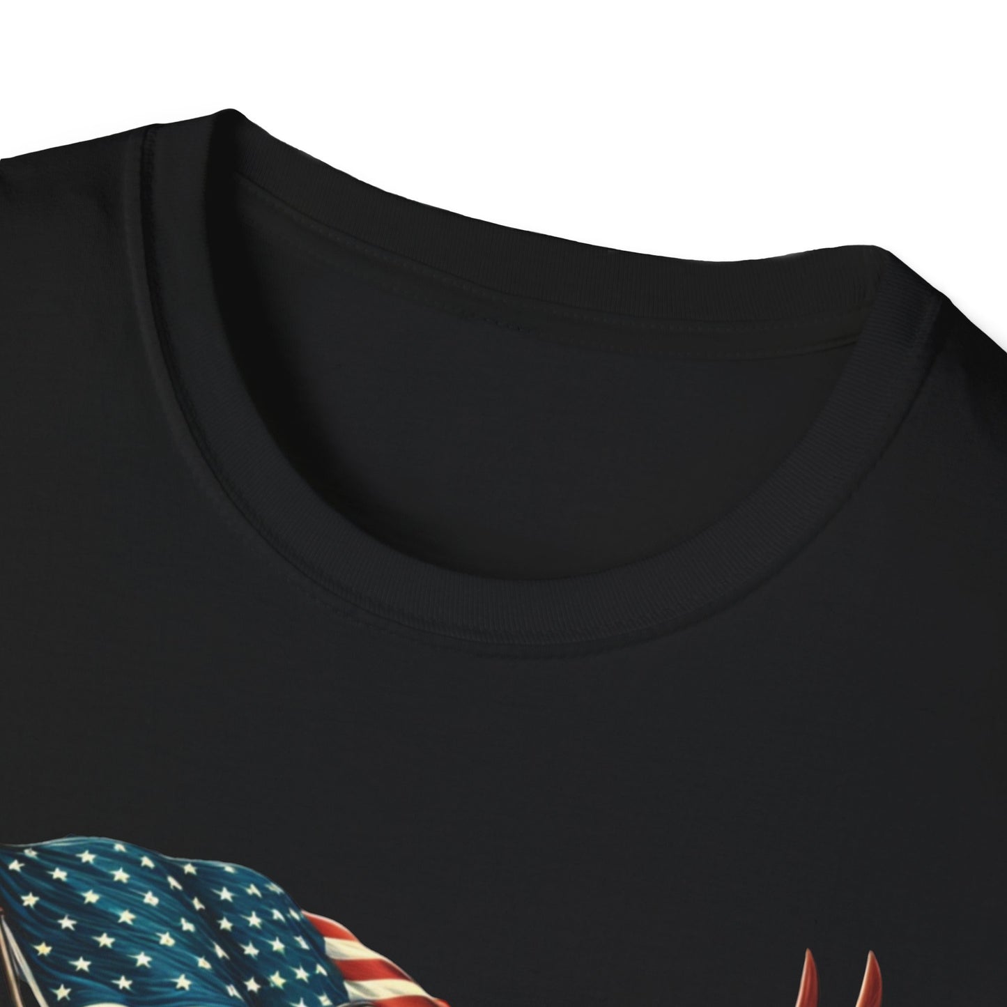 Patriot Riding Eagle, Graphic Tee - Unisex T-Shirt, Eagle Design, 4th of July Shirt, Independence Day Apparel, Festival Wear, Gift for Patriots - Psychonaut Swag