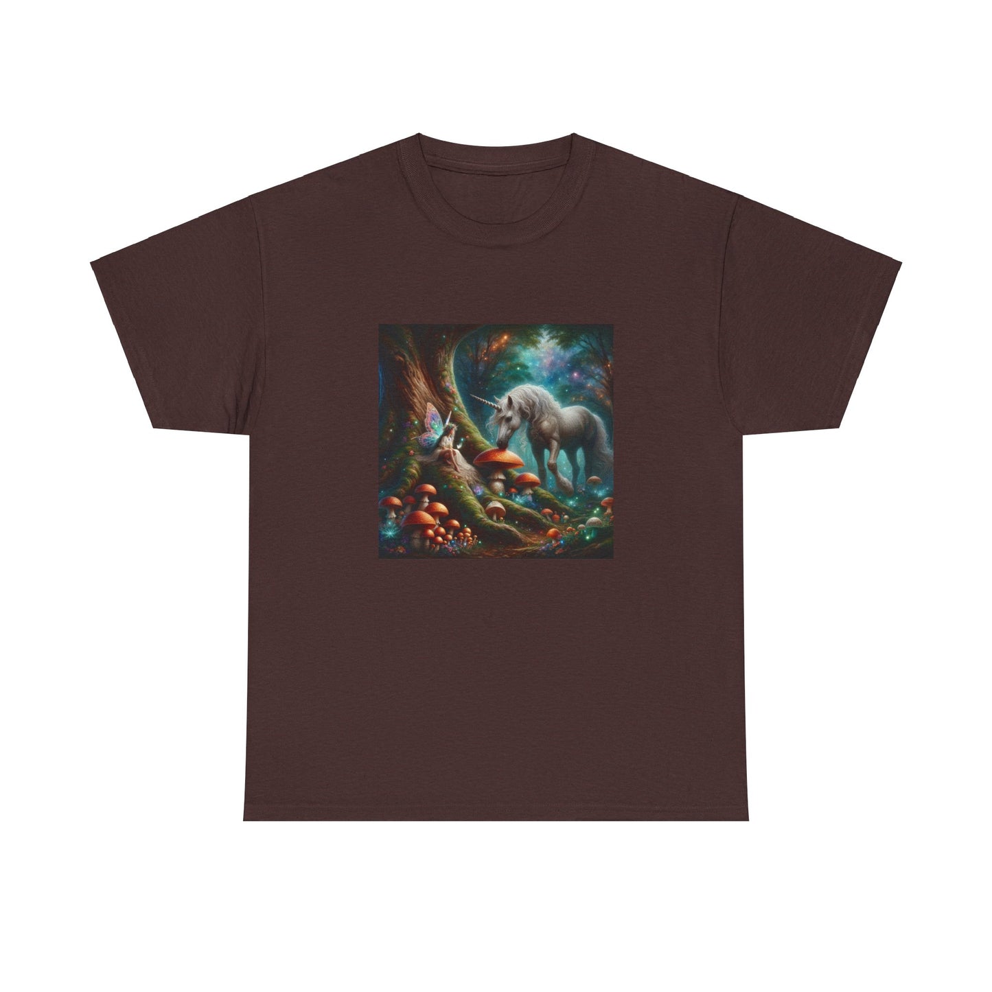 Unicorn Tee - Unicorns Mushroom Break Design - Psychonaut Swag
