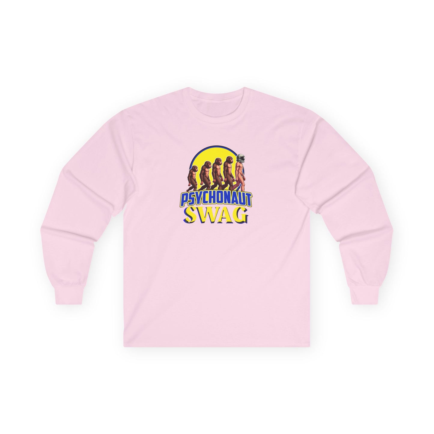 Psychonaut swag, small biz Long Sleeve Tee - Unisex Cotton Shirt for Festival Vibes, Casual Wear, Gift for Music Lovers, Streetwear, Retro Style