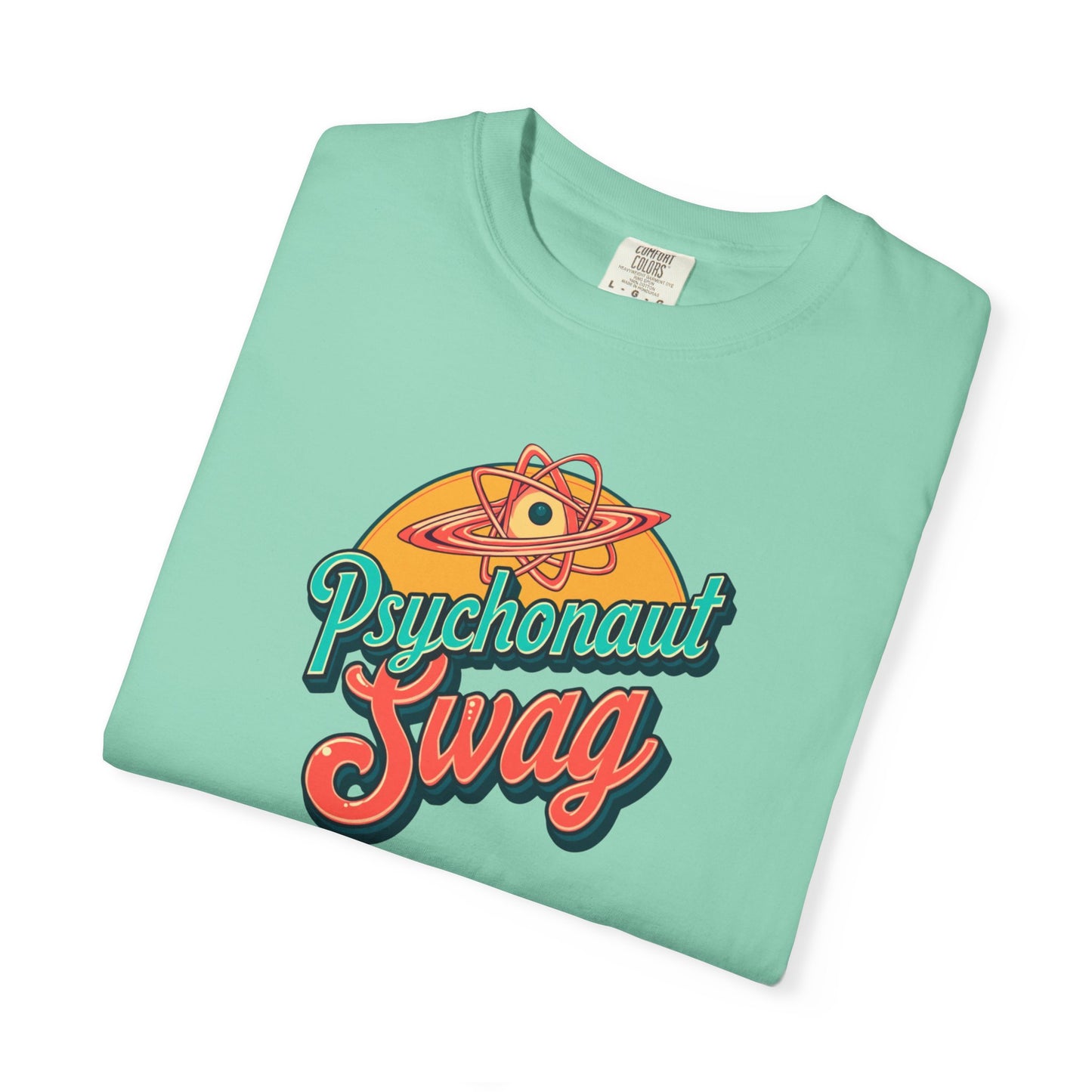 Psychonaut Swag, Atom tee shirt, Psychedelic T-Shirt | Retro Psychonaut Swag Tee | Unique Gift for Festival Lovers, Casual Wear, Art Enthusiasts, Unisex Apparel - Psychonaut Swag