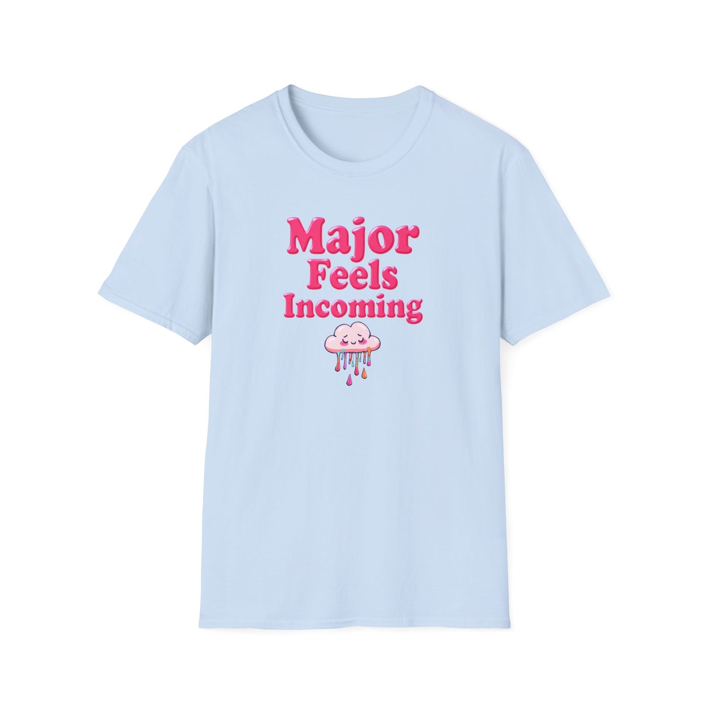 Major Feels Incoming Unisex T-Shirt, Fun Tee, Gifts for Friends, Casual Wear, Summer Fashion, Birthday Gift - Psychonaut Swag