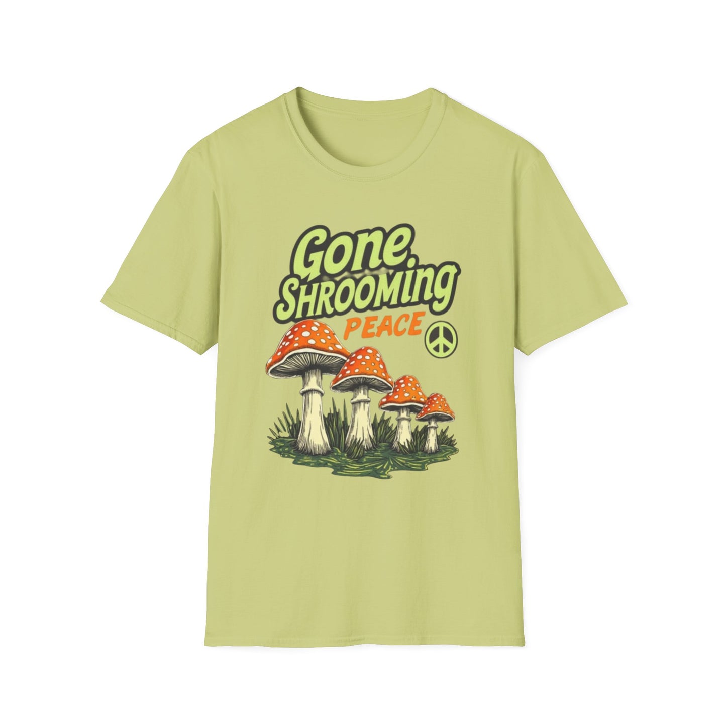 Gone Shrooming Unisex T-Shirt - Funny Mushroom Tee for Nature Lovers, Gift for Hikers, Campers, and Outdoor Enthusiasts - Psychonaut Swag