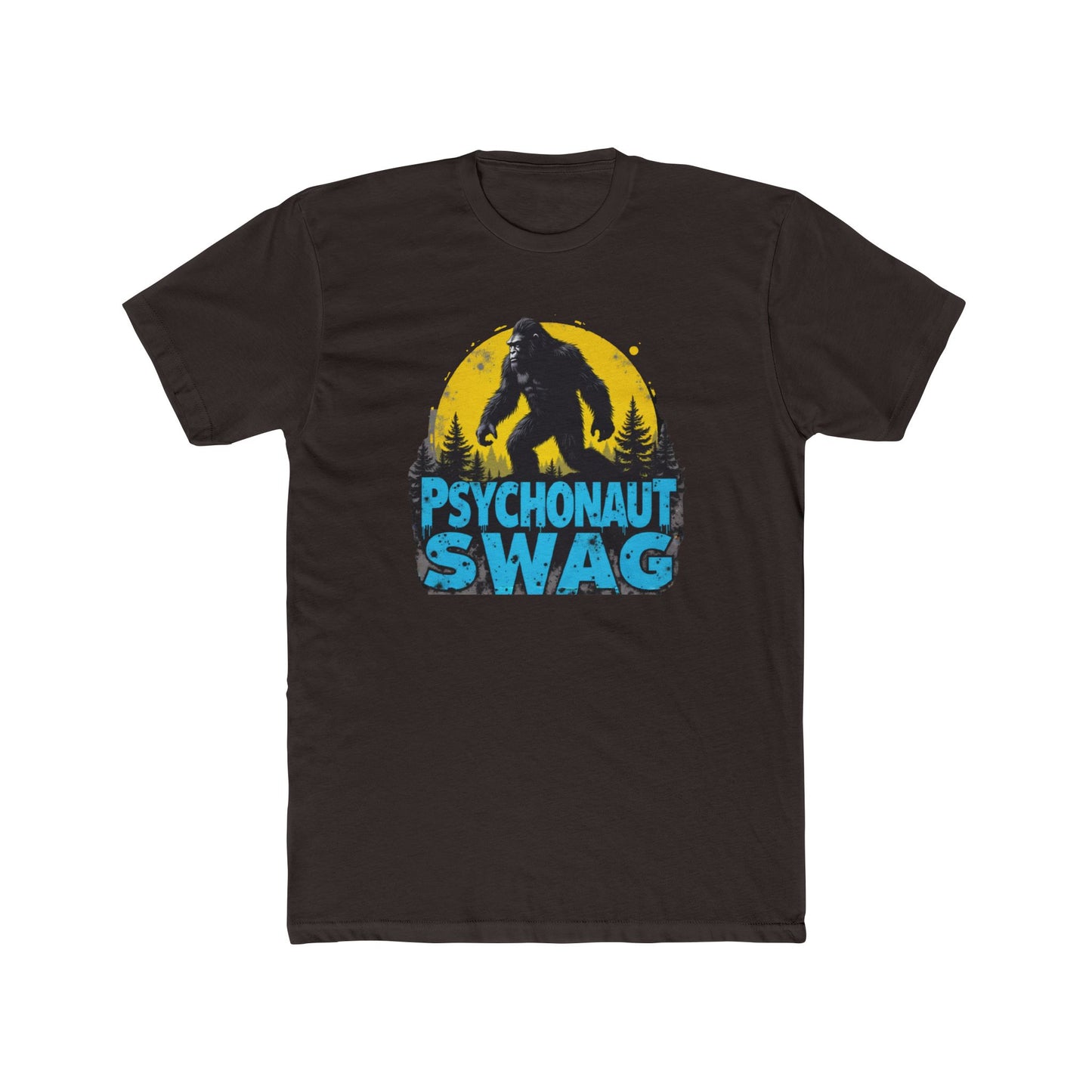Sasquatch Stroll, Psychonaut Swag, Casual T-Shirt, Adventure Gear, Nature Lover's Gift, Cool Graphic Tee, Gift for Explorers
