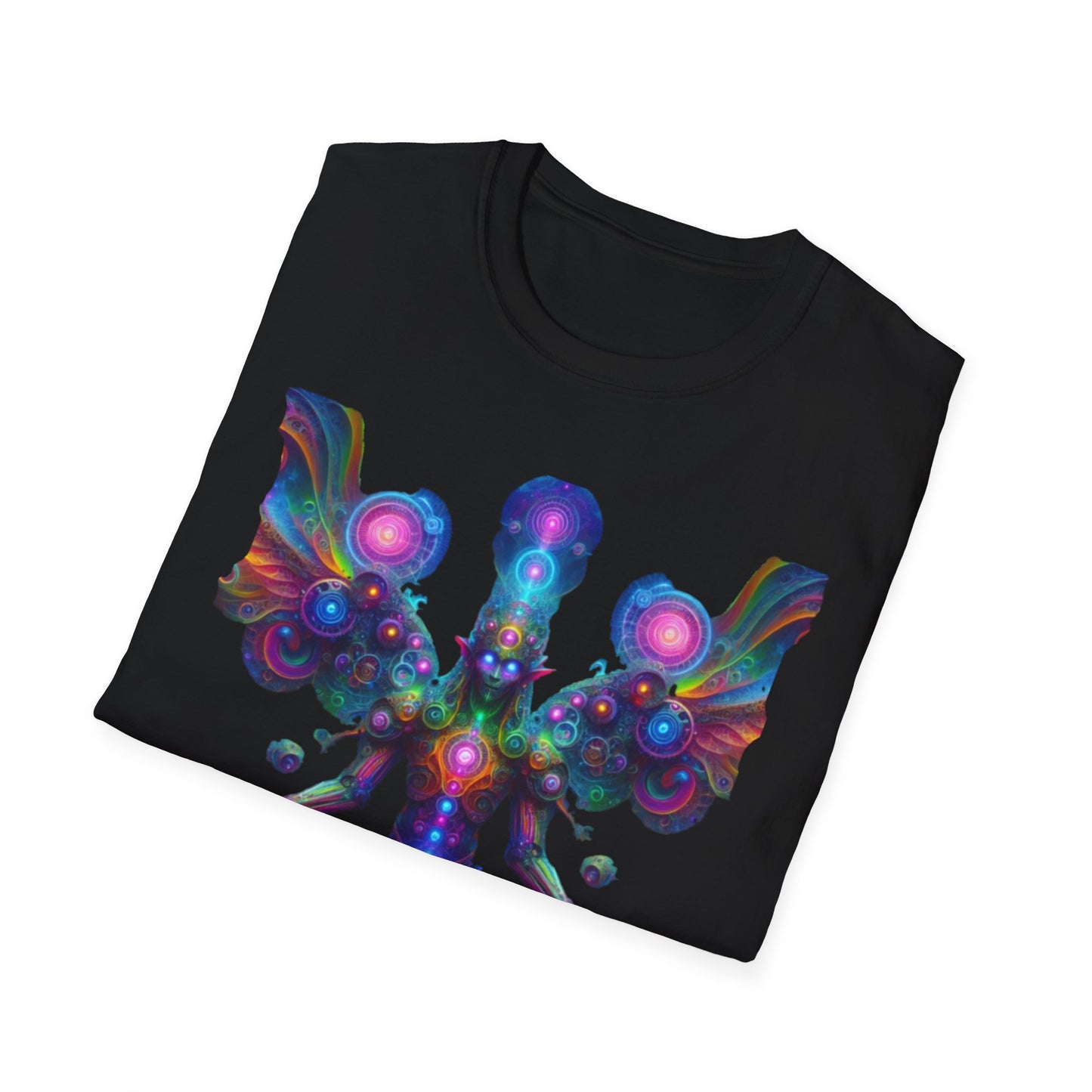 Mechanical Elf, Psychonaut Swag, Unisex Softstyle T-Shirt - Psychonaut Swag