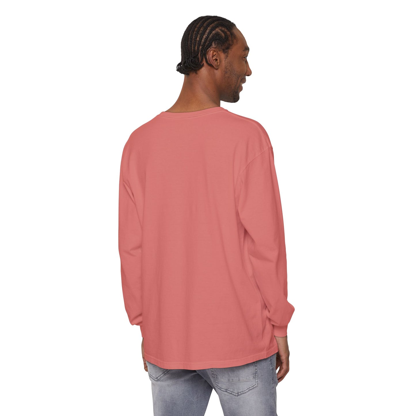 Bun in oven, Unisex Garment-dyed Long Sleeve T-Shirt - Psychonaut Swag