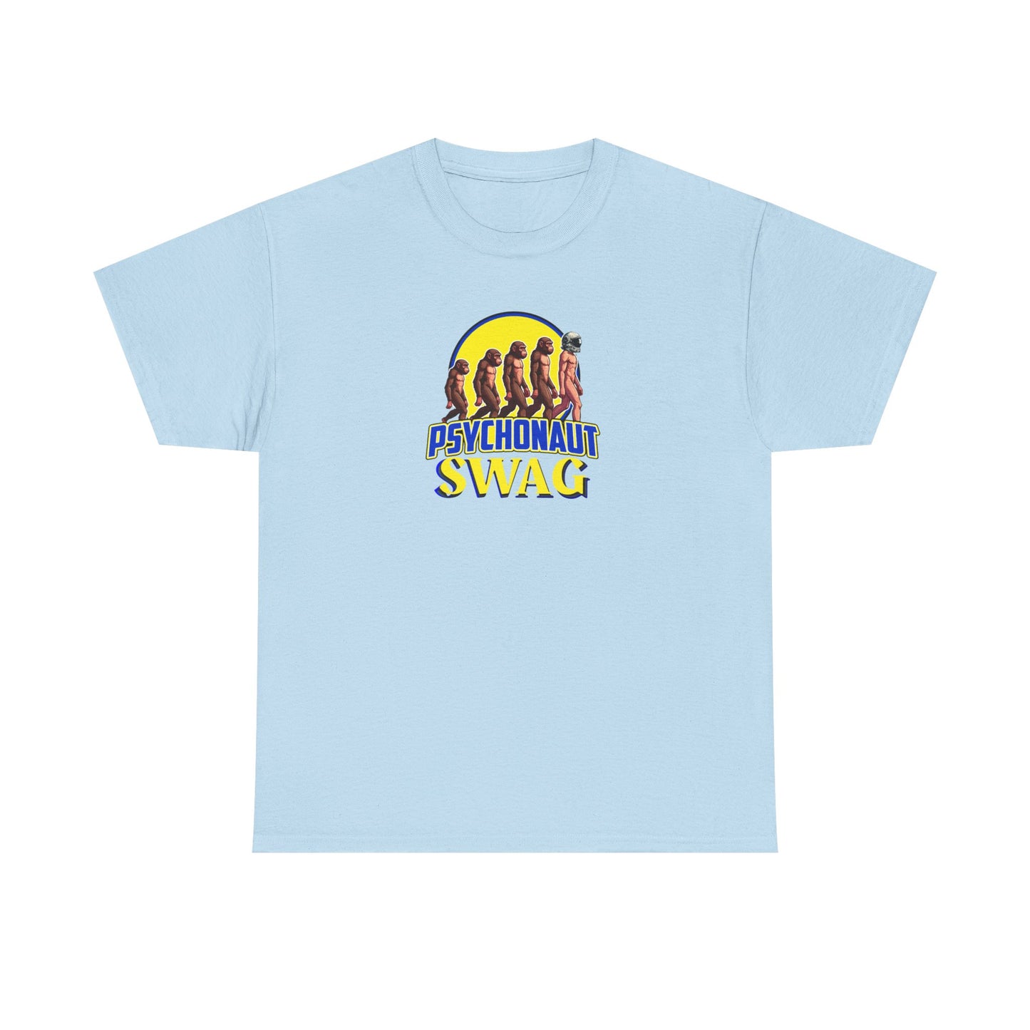 Psychonaut swag small biz, Heavy Cotton Tee, Cool Graphic T-Shirt, Streetwear Top, Gift for Psychonauts, Fun Casual Wear