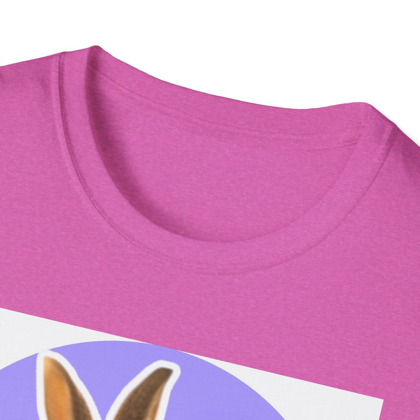 Easter Bunny and Chic, Unisex Softstyle T-Shirt