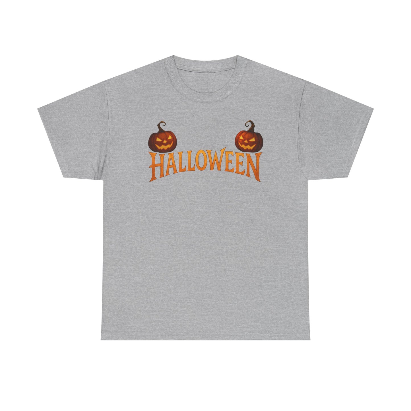 Halloween Pumpkin Graphic Tee, Unisex Cotton T-Shirt, Fall Fashion, Halloween Costume, Trick or Treat Shirt