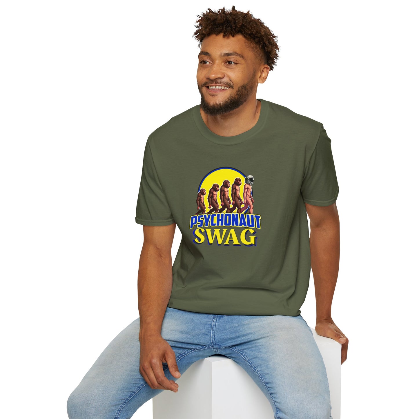 Psychonaut (Small Biz) Swag T-Shirt, Unisex Shirt for Car Lovers, Gift for Men and Women, Retro Art, Evolution Enthusiast Apparel, Birthday or Holiday Gift