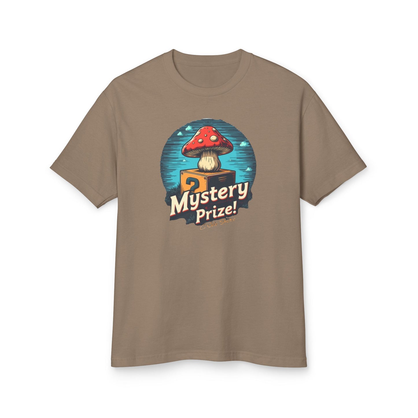 Questionable Mushroom Mystery Tee, Fun Gift for Gamers, Casual Style Shirt, Vintage Vibe Tee, Unisex Cotton Tee for Festivals - Psychonaut Swag