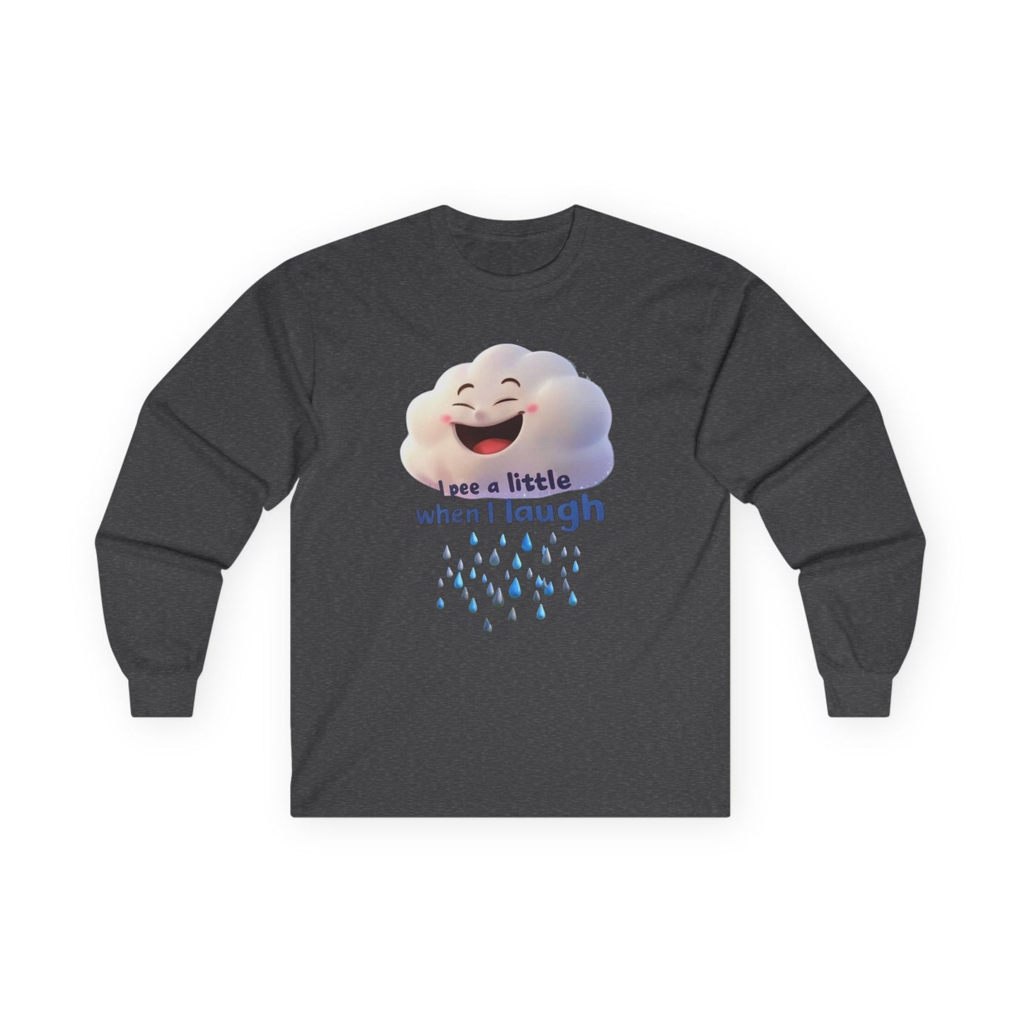 Long Sleeve Tee - Cloud Laughing Design - Psychonaut Swag