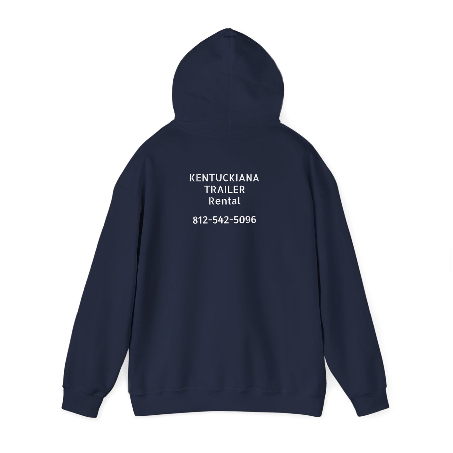 Kentuckiana Small biz swag, Trailer Rental Hoodie for Road Trips, Gifts for Adventure Lovers, Unique Hoodie for Renters, Travel Gear, Funny Sweatshirt