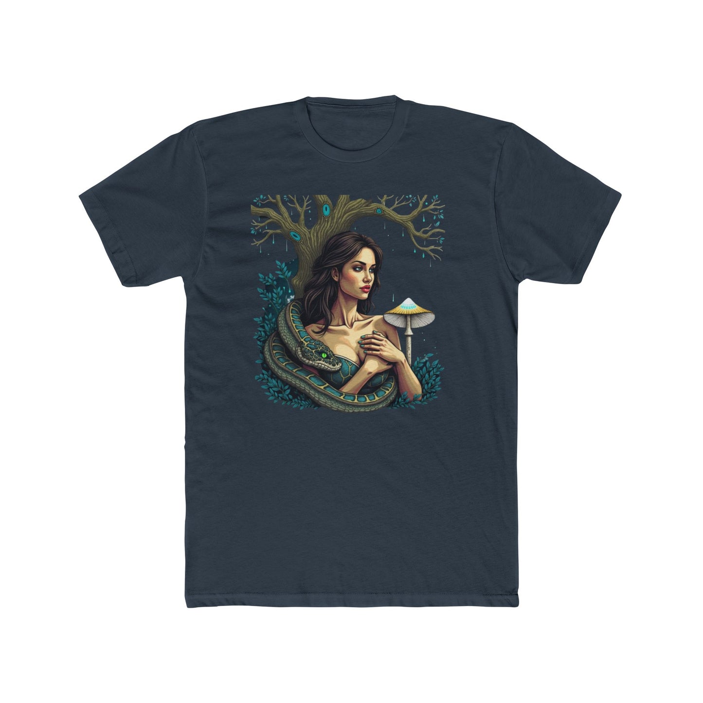 Forbidden Fruit, Enchanted Forest Graphic Tee | Nature Lover Shirt, Bohemian Apparel, Unique Gift, Casual Wear, Art Tee - Psychonaut Swag
