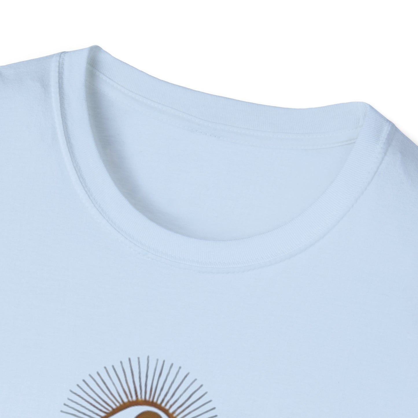 Third Eye insight, Open Unisex Softstyle T-Shirt, Spiritual Gift, Graphic Tee, Meditation Apparel, Casual Wear, Yoga Clothing, Unique T-Shirt - Psychonaut Swag