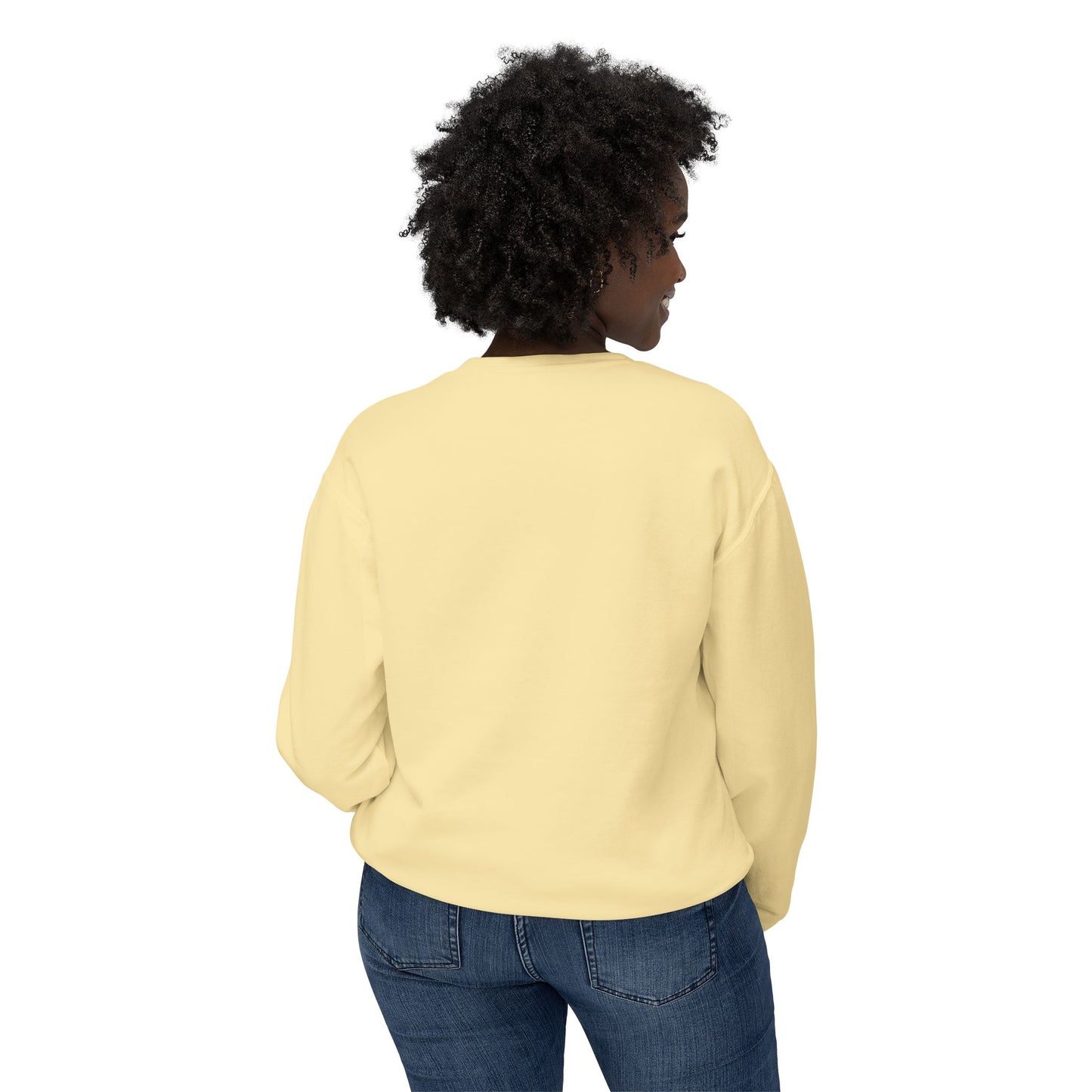 It’s The Journey, Unisex Lightweight Crewneck Sweatshirt - Psychonaut Swag