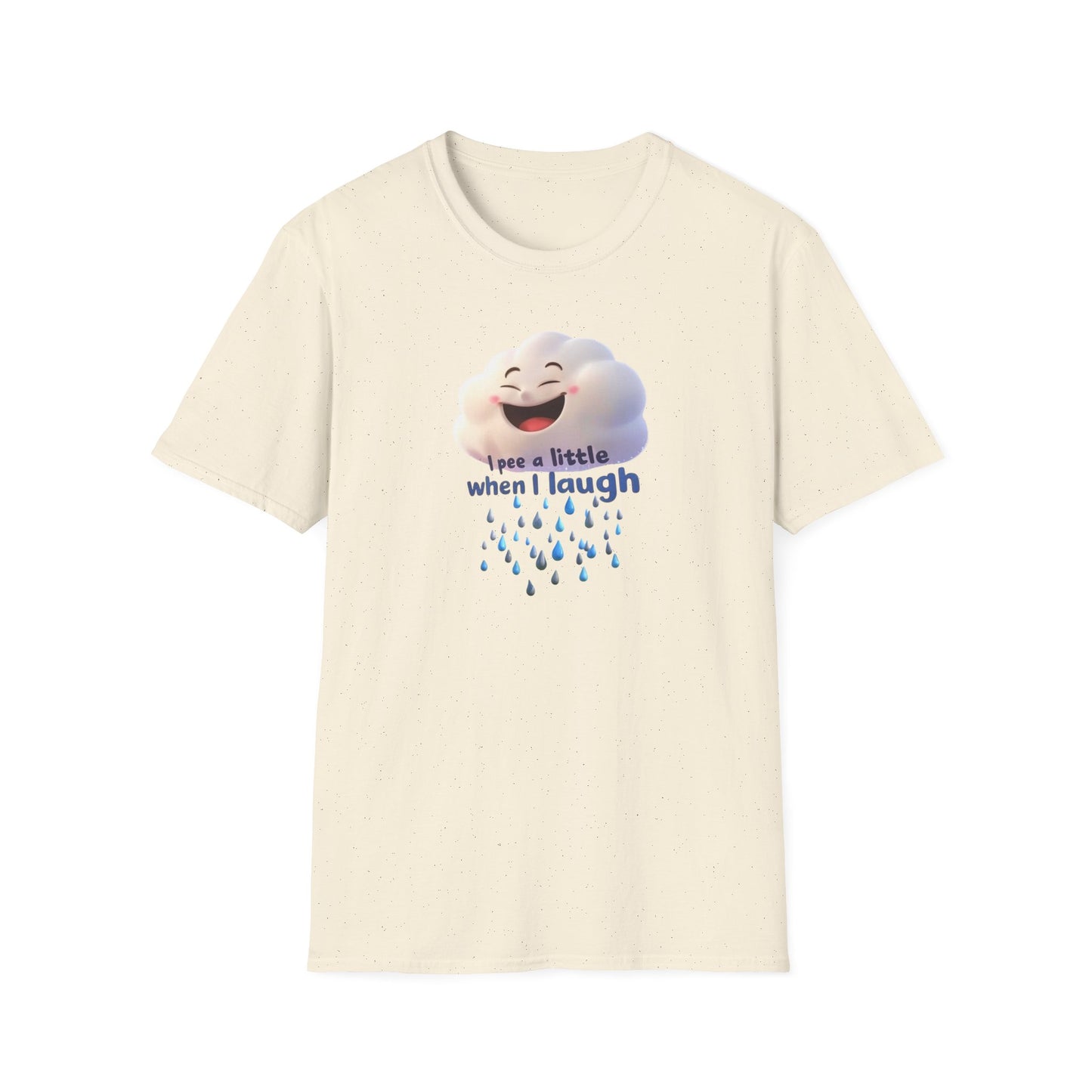 Cloud Laughing Causes Rains, Unisex Softstyle T-Shirt