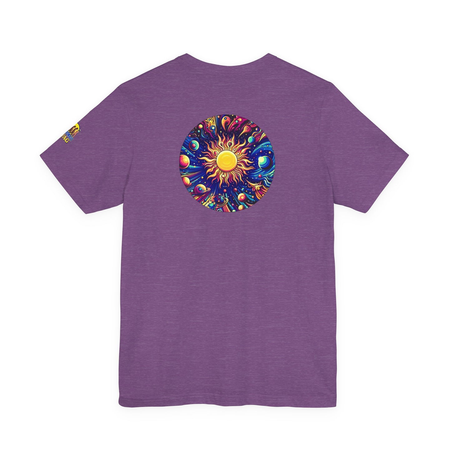Psychonaut Staple solar system, Unisex Jersey Short Sleeve Tee - Psychonaut Swag