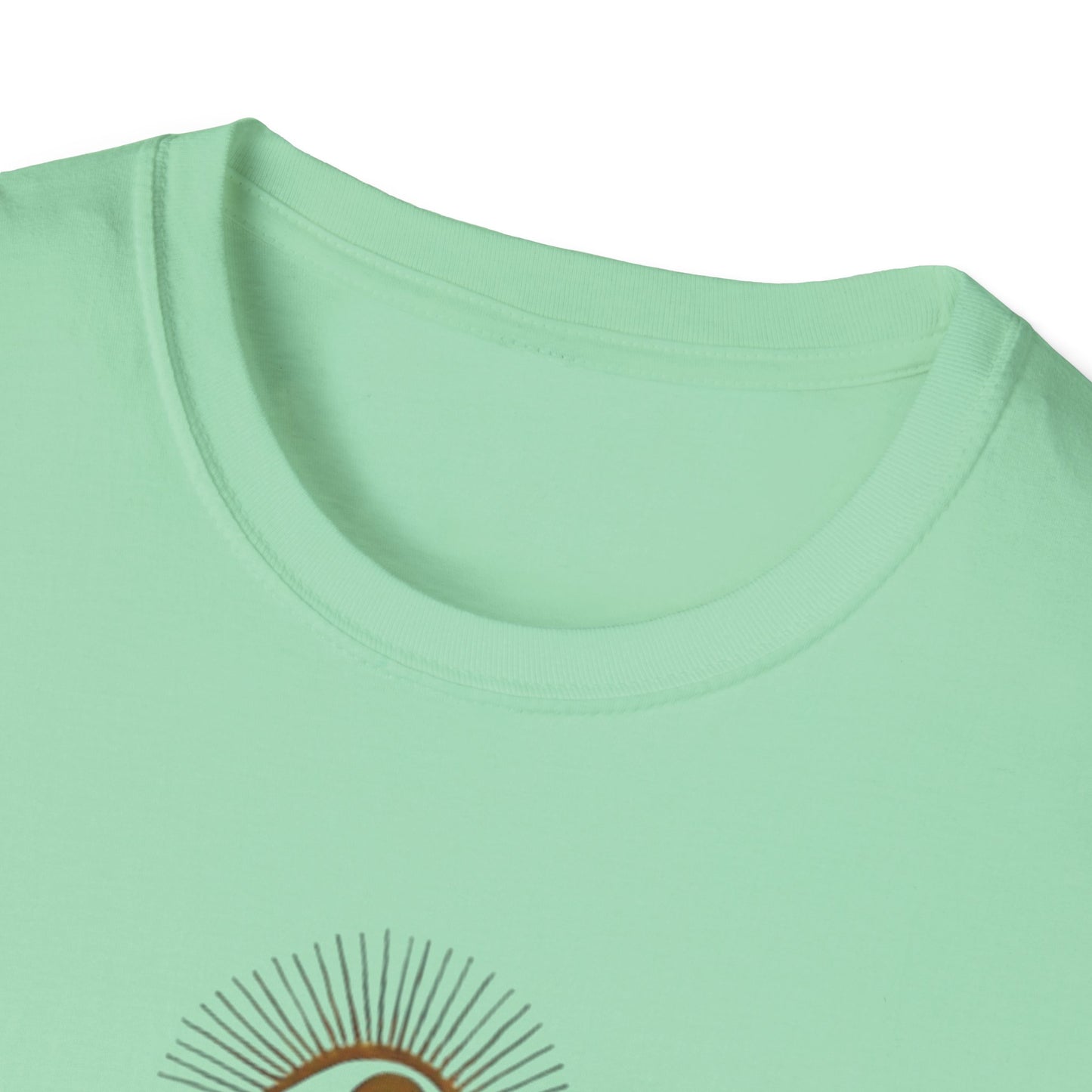 Third Eye insight, Open Unisex Softstyle T-Shirt, Spiritual Gift, Graphic Tee, Meditation Apparel, Casual Wear, Yoga Clothing, Unique T-Shirt - Psychonaut Swag