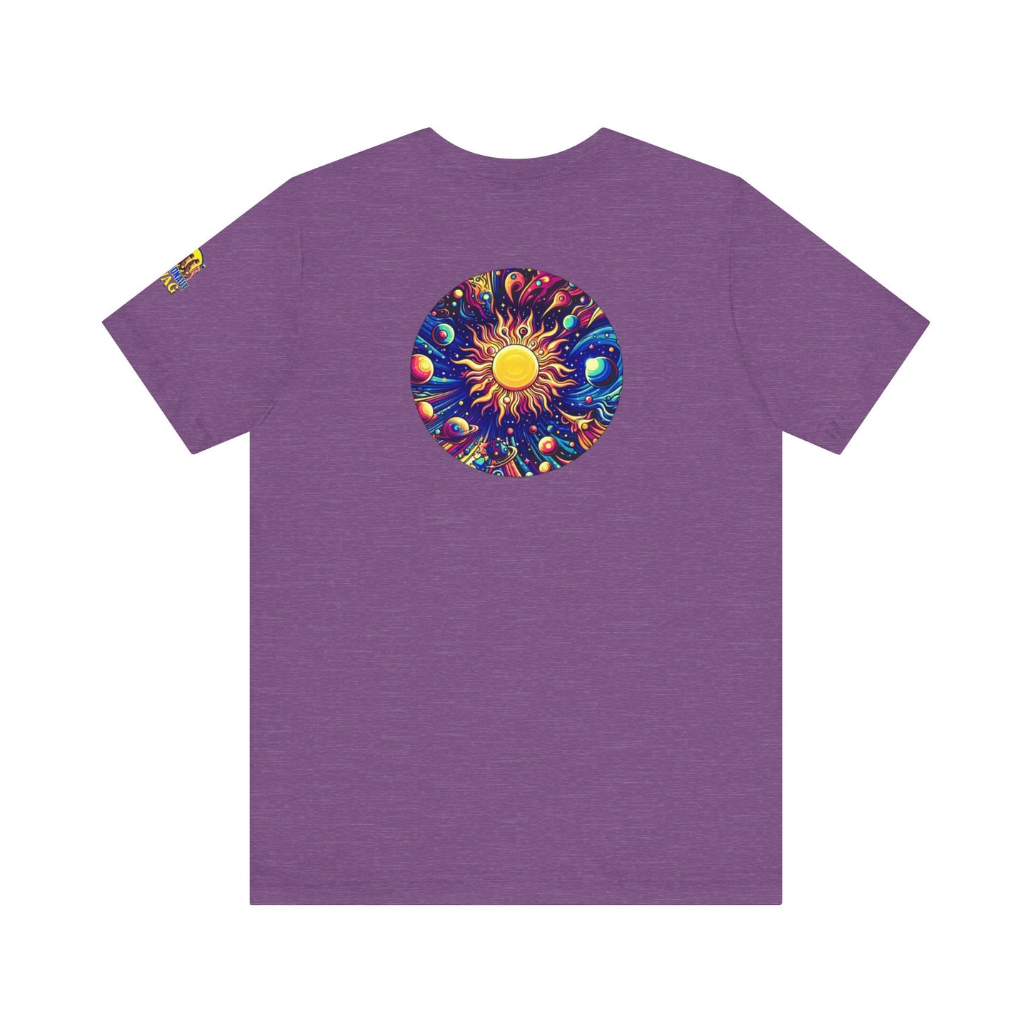Psychonaut Staple solar system, Unisex Jersey Short Sleeve Tee - Psychonaut Swag