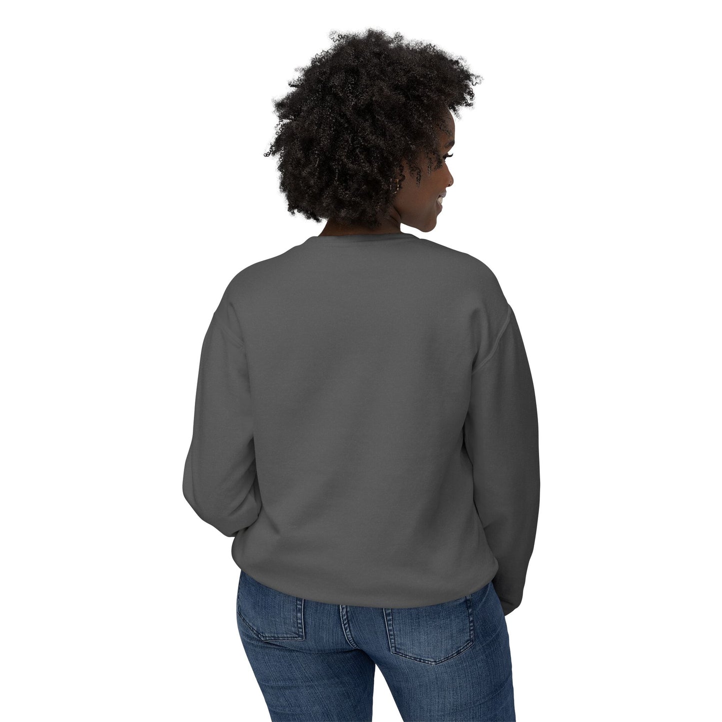 Noel Christmas Sweatshirt — Green Velvet Wreath Holiday Crewneck