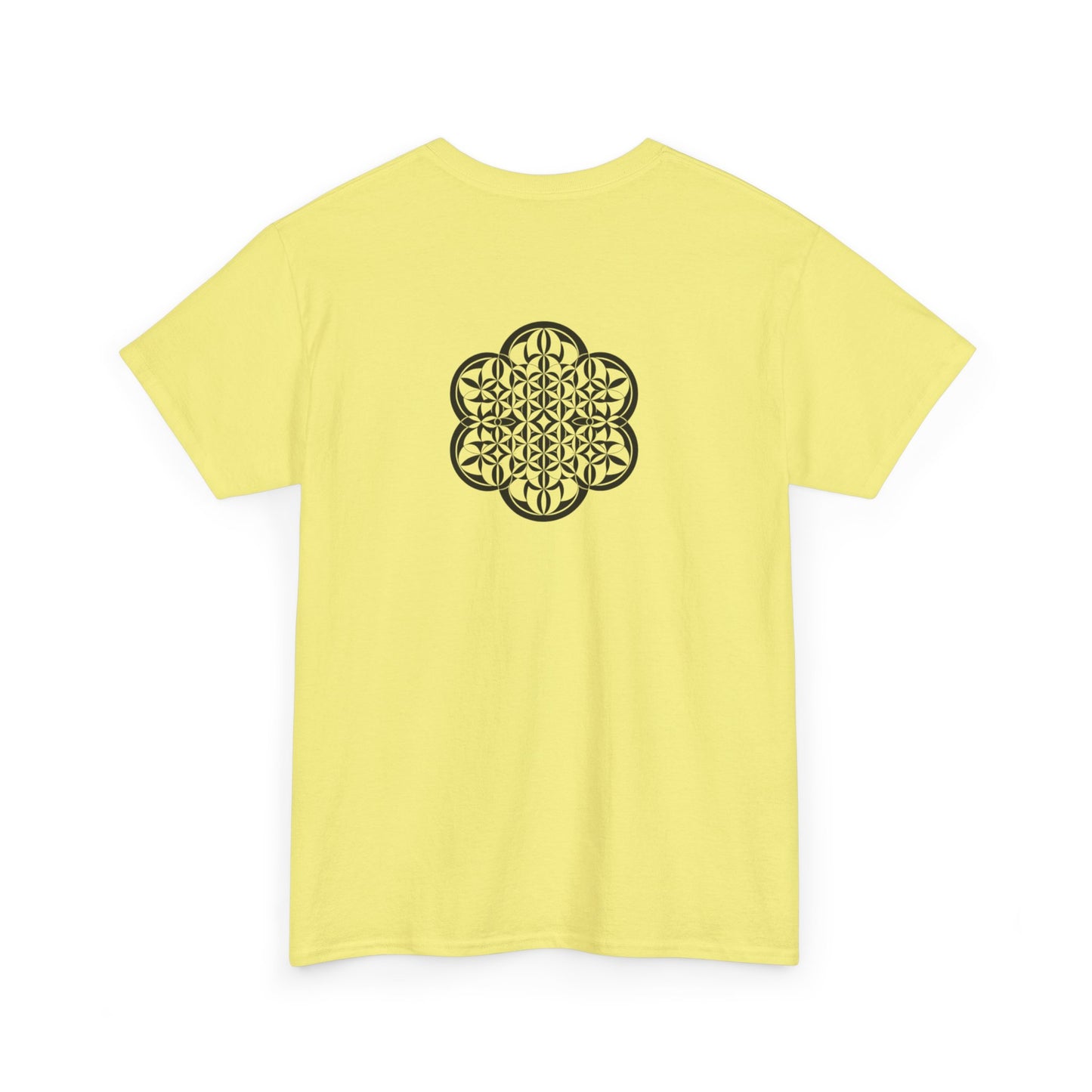 Psychonaut Staple, Flower of life, Unisex Heavy Cotton Tee - Psychonaut Swag