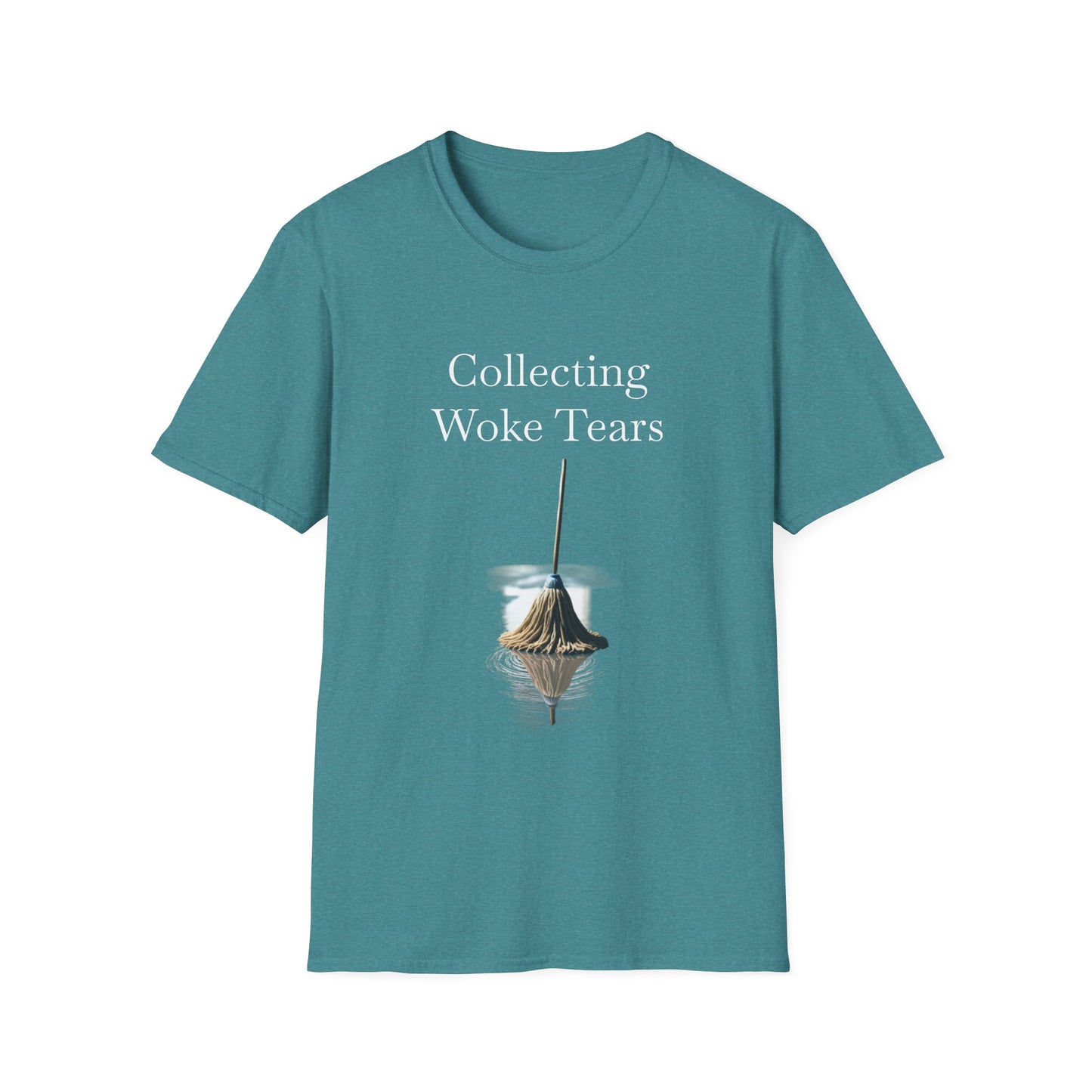 Collecting Woke Tears, Unisex Softstyle T-Shirt - Psychonaut Swag