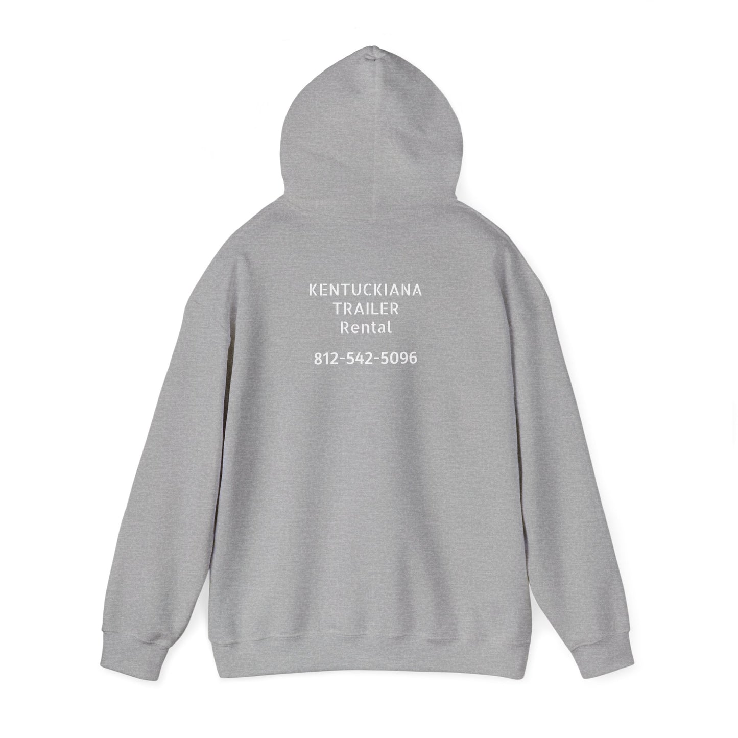 Kentuckiana Small biz swag, Trailer Rental Hoodie for Road Trips, Gifts for Adventure Lovers, Unique Hoodie for Renters, Travel Gear, Funny Sweatshirt