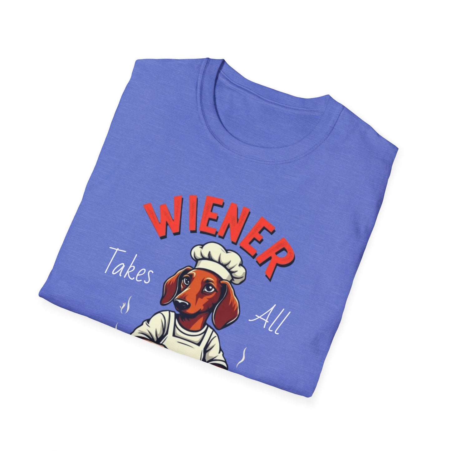 Wiener takes all, Dog Humor T-Shirt, Funny Pet Lover Gift, Cute Dog Tee, Unisex Funny Shirt, Dog Lover's Apparel - Psychonaut Swag