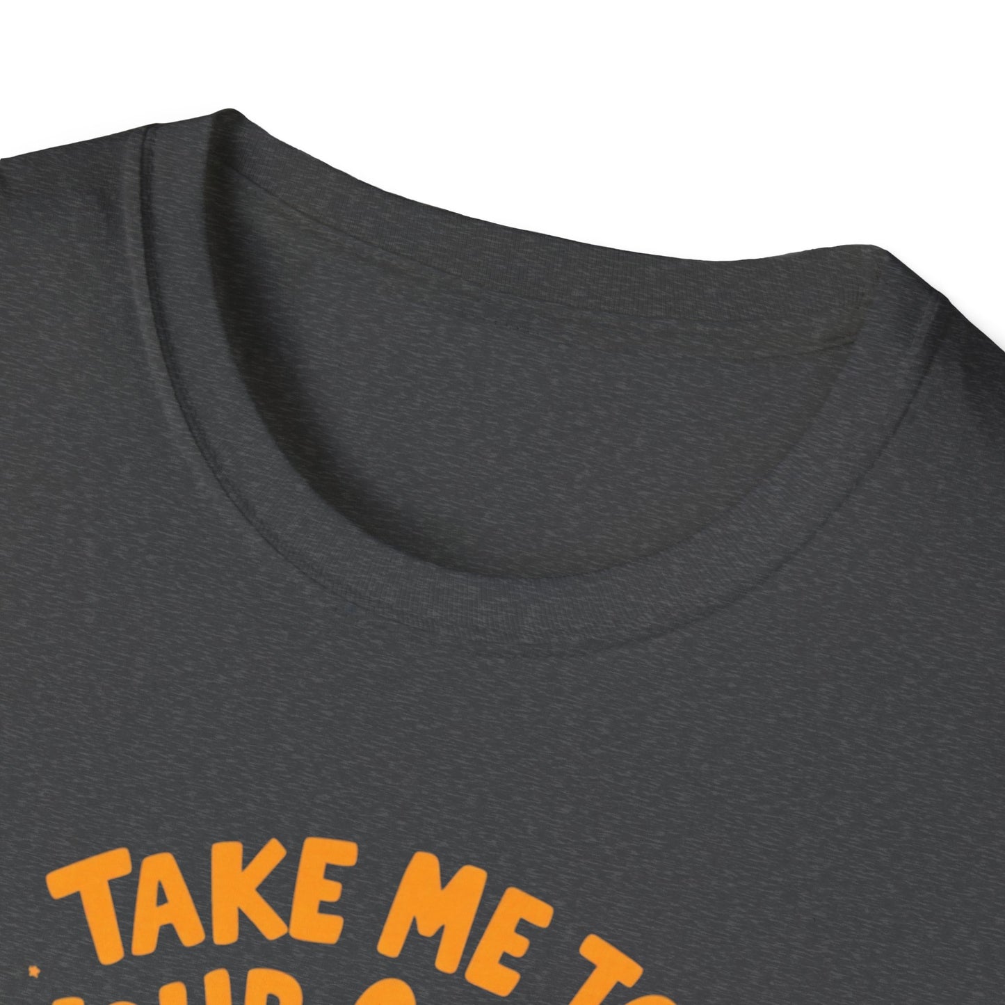 Trick or Treat Alien, T-Shirt, Cute Graphic Tee, Trick or Treat Shirt, Unisex Halloween Apparel, Fun Holiday Outfit