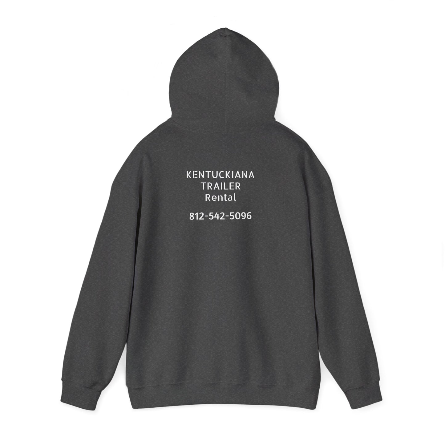 Kentuckiana Small biz swag, Trailer Rental Hoodie for Road Trips, Gifts for Adventure Lovers, Unique Hoodie for Renters, Travel Gear, Funny Sweatshirt