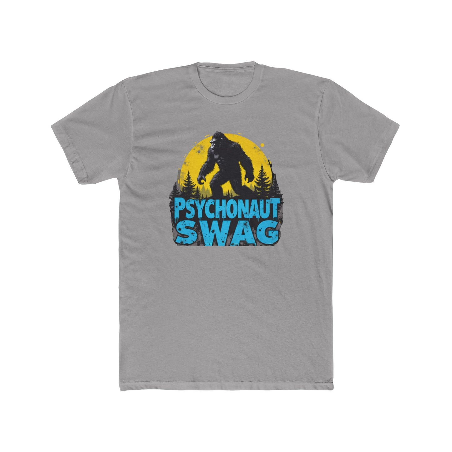 Sasquatch Stroll, Psychonaut Swag, Casual T-Shirt, Adventure Gear, Nature Lover's Gift, Cool Graphic Tee, Gift for Explorers