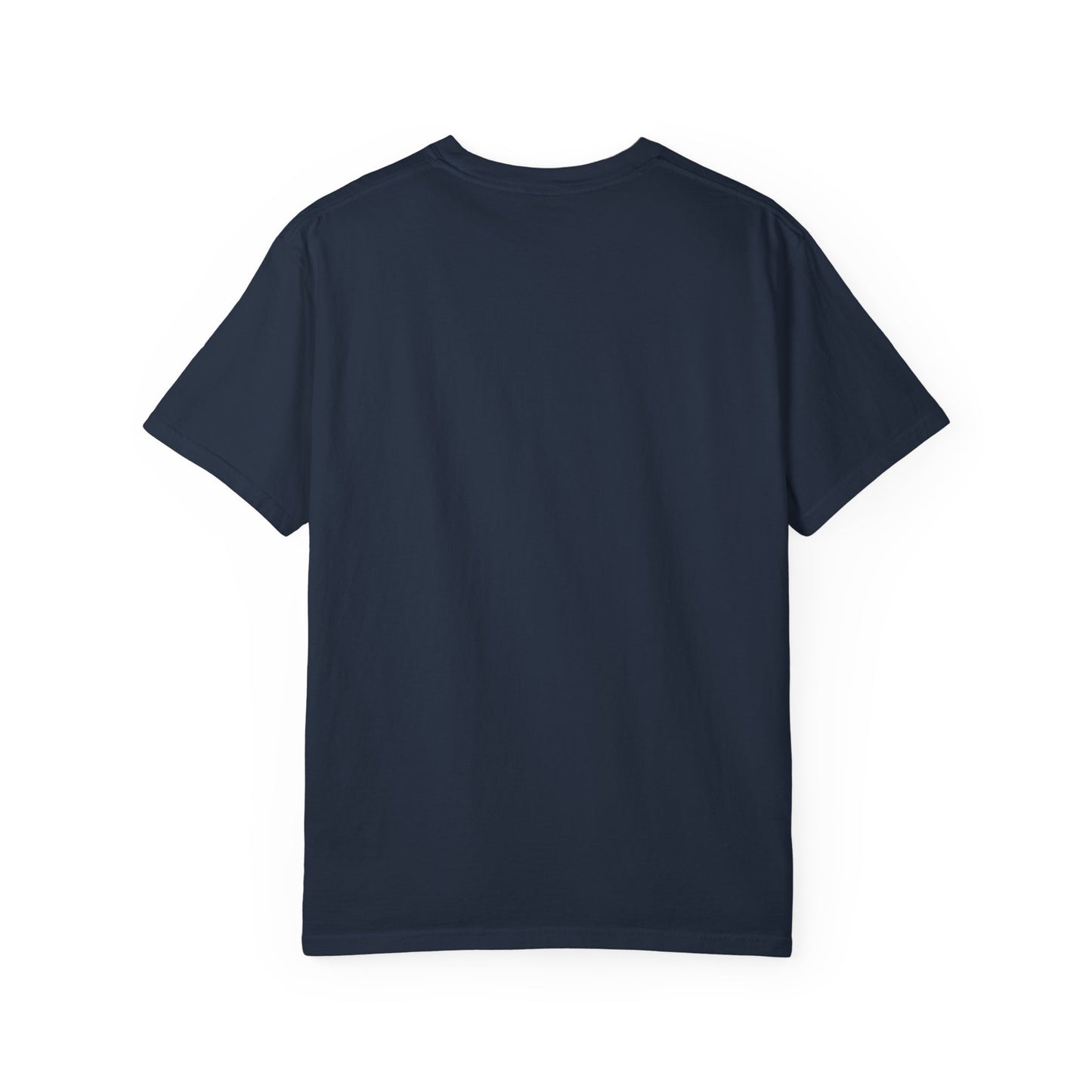 Curious Cat with mushrooms, Unisex Garment-Dyed T-shirt