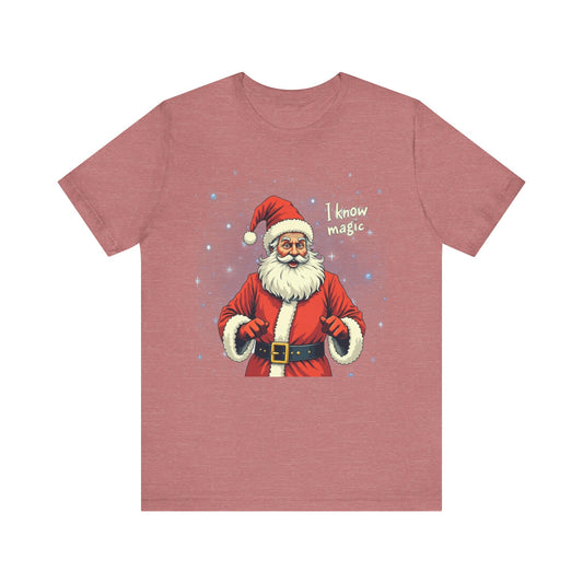 Santa Wizard Christmas Tee