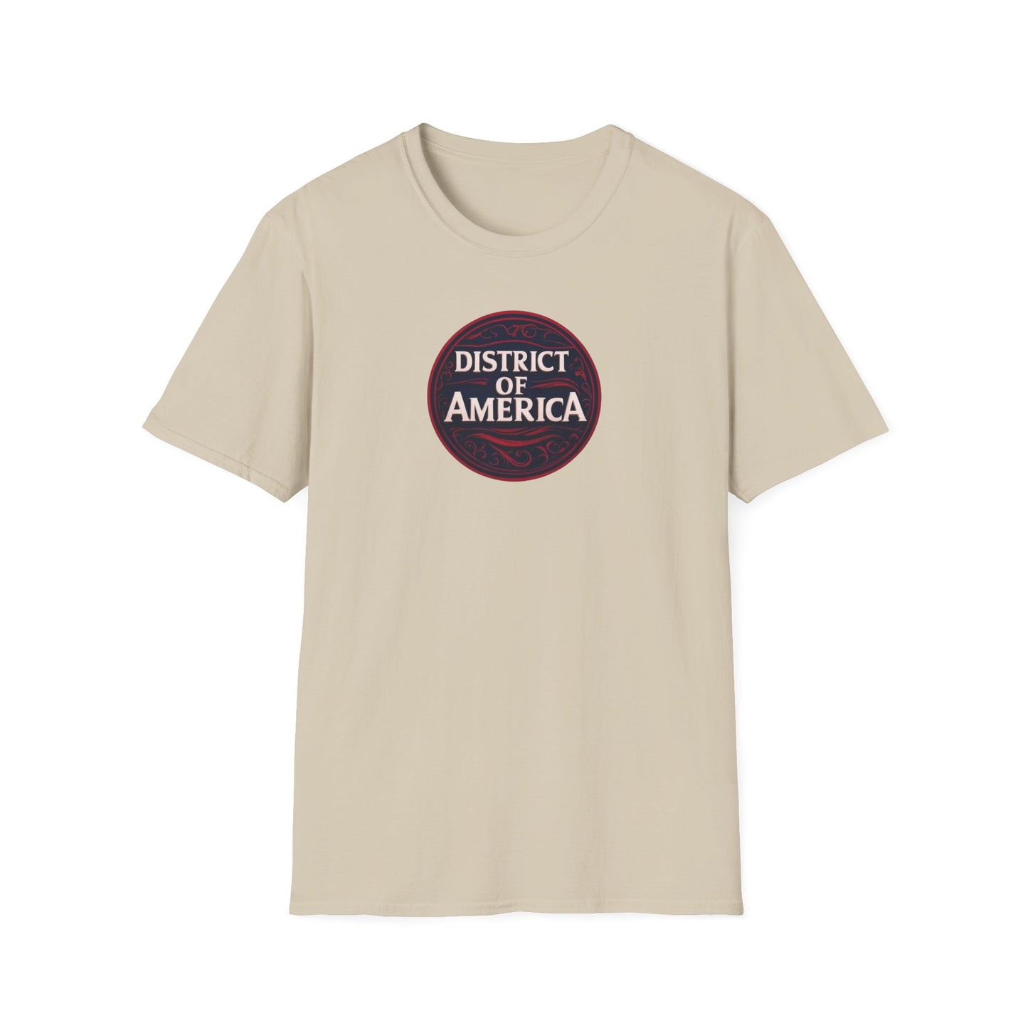 District of America, Washington DA, Unisex Softstyle T-Shirt - Psychonaut Swag