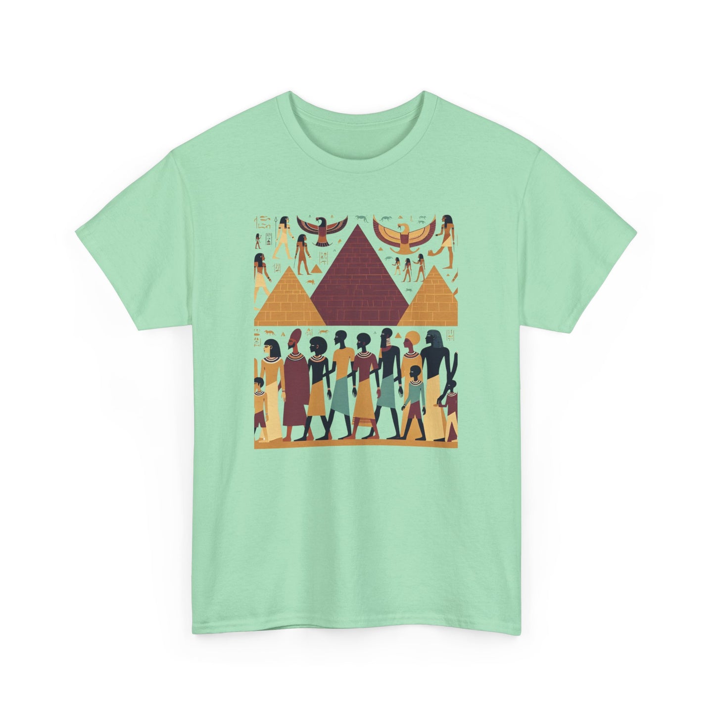 Hieroglyphic Recall, Unisex Heavy Cotton Tee - Psychonaut Swag