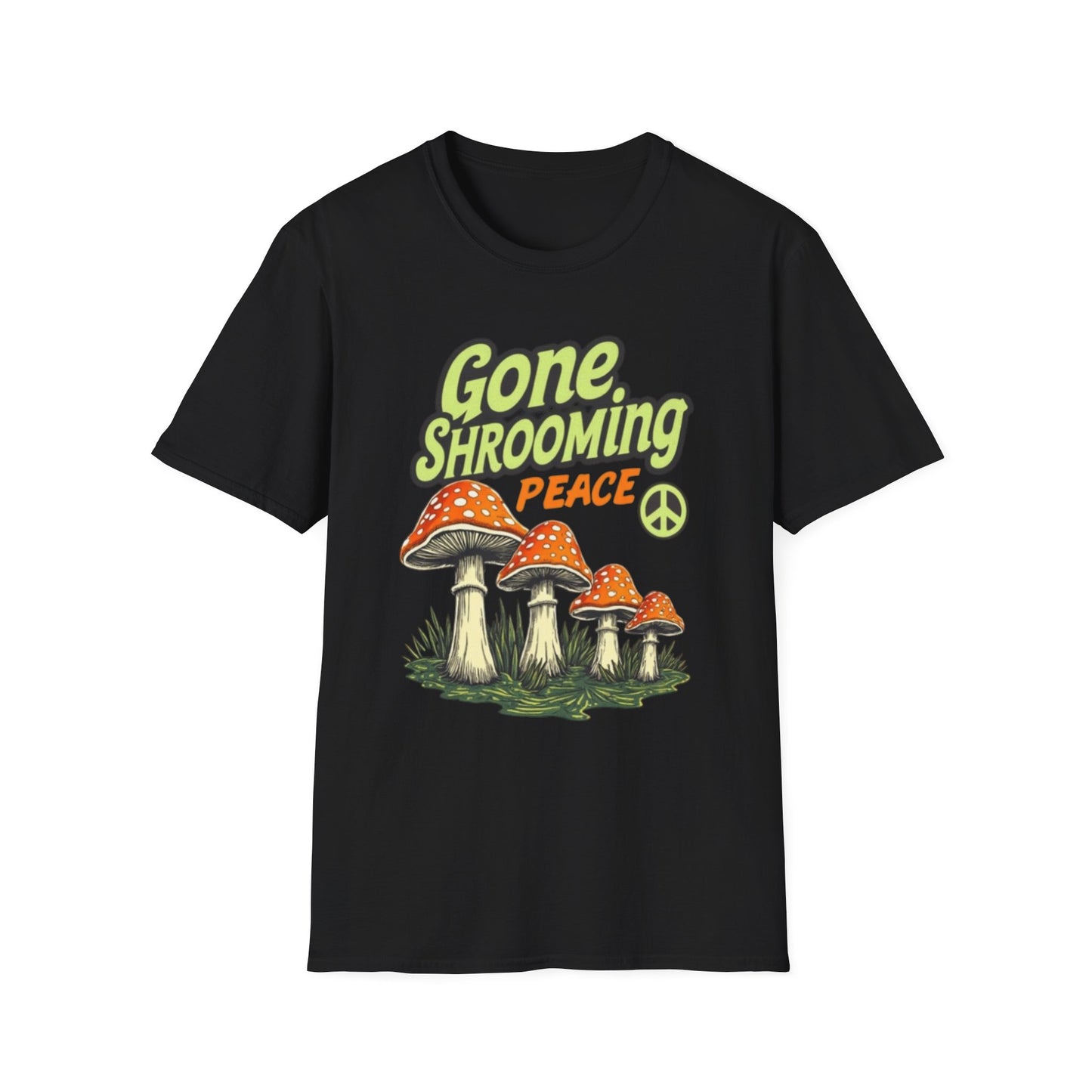 Gone Shrooming Unisex T-Shirt - Funny Mushroom Tee for Nature Lovers, Gift for Hikers, Campers, and Outdoor Enthusiasts - Psychonaut Swag