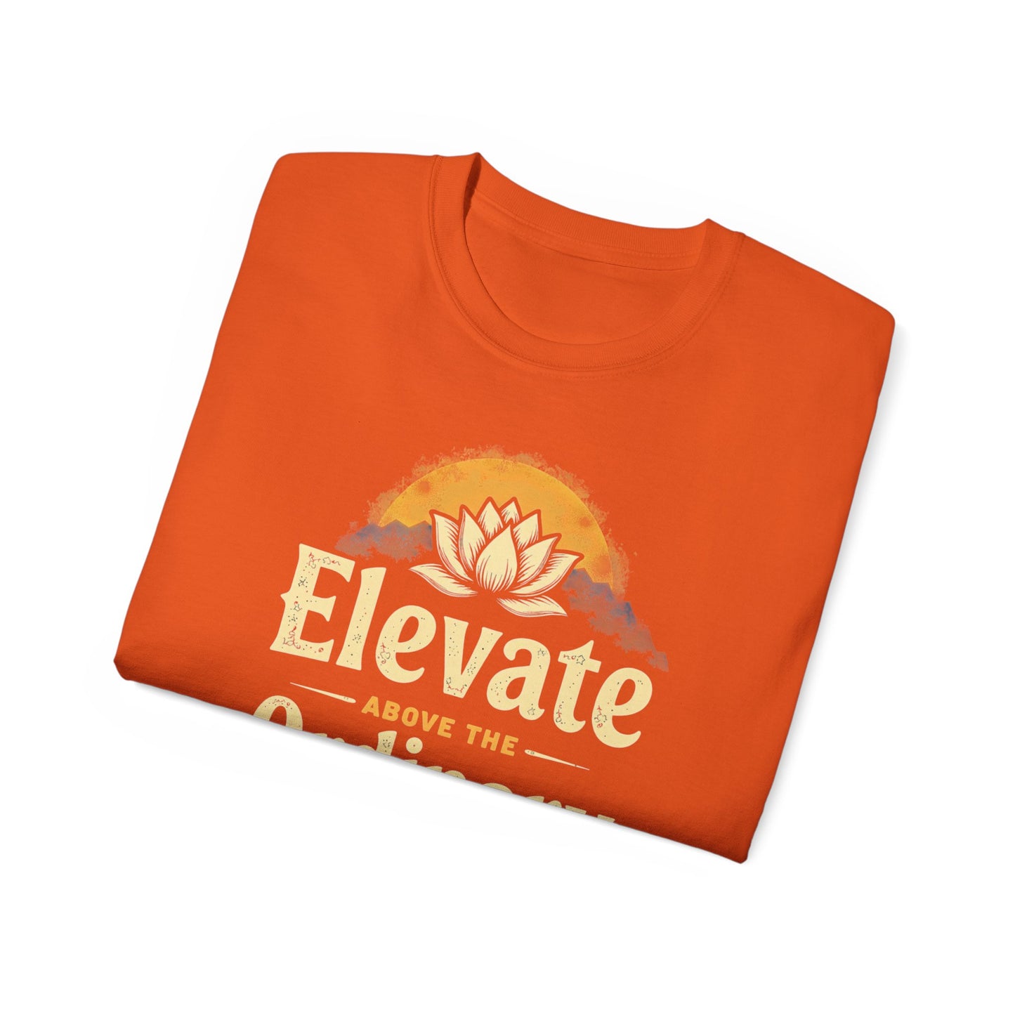 Inspirational Unisex Ultra Cotton Tee - 'Elevate Above the Ordinary' - Psychonaut Swag