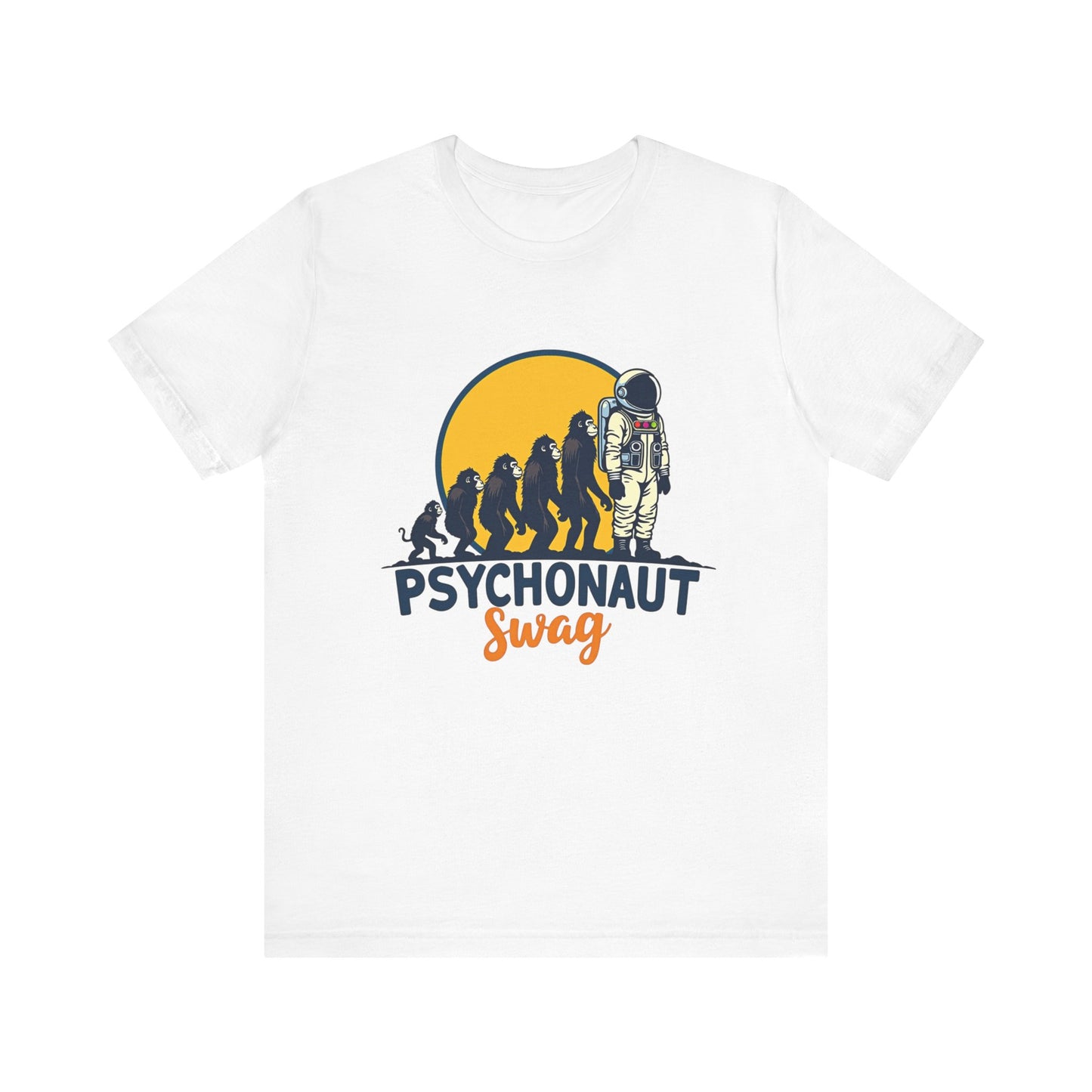 Psychonaut Swag Retro Tee - Unisex Jersey Short Sleeve T-Shirt - Psychonaut Swag