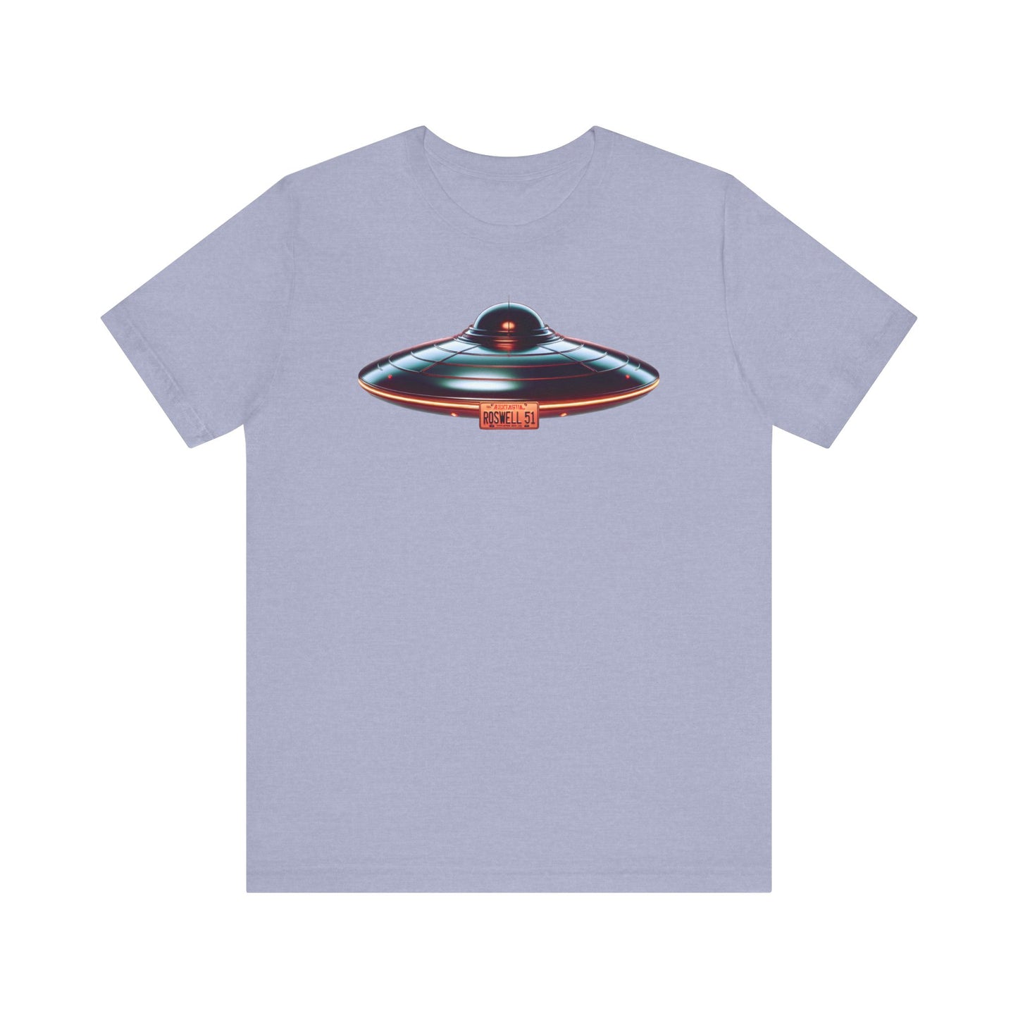 Flying Saucer, Unisex Jersey Short Sleeve Tee - Psychonaut Swag