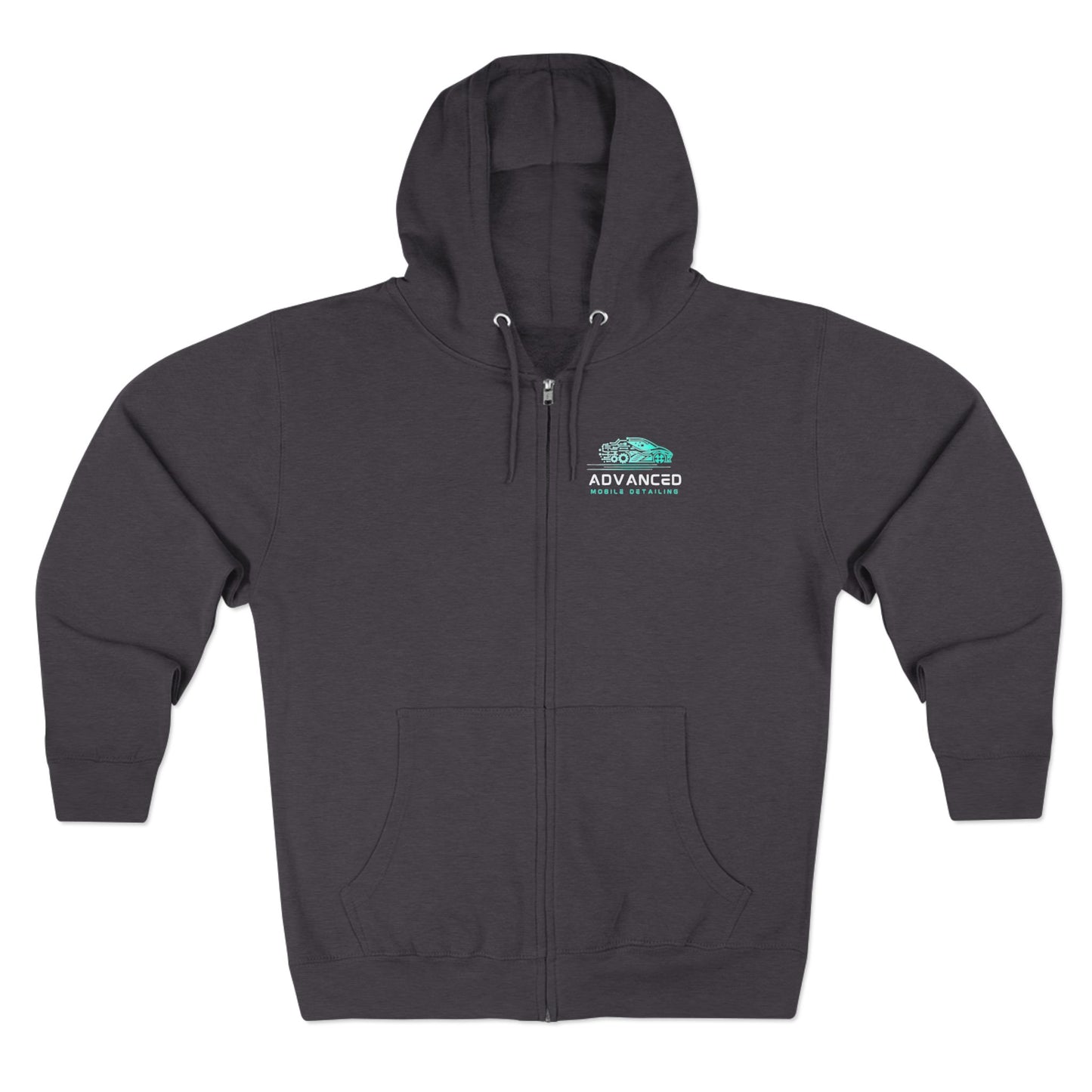 Advanced Mobile zip-up, Exploration Unisex Zip Hoodie, Cozy Zip Up, Casual Wear, Gift for Adventurers, Travel Enthusiasts