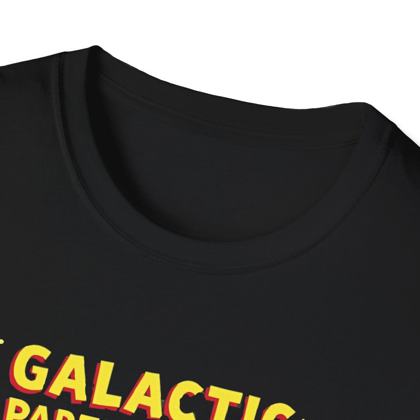 Galactic Party Animal T-Shirt - Unisex Softstyle Tee for Fun Gatherings - Psychonaut Swag