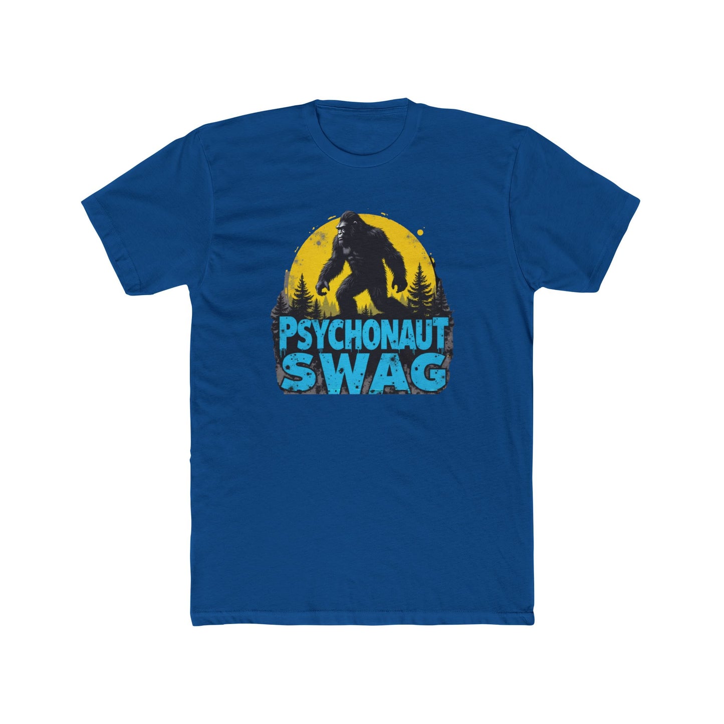 Sasquatch Stroll, Psychonaut Swag, Casual T-Shirt, Adventure Gear, Nature Lover's Gift, Cool Graphic Tee, Gift for Explorers