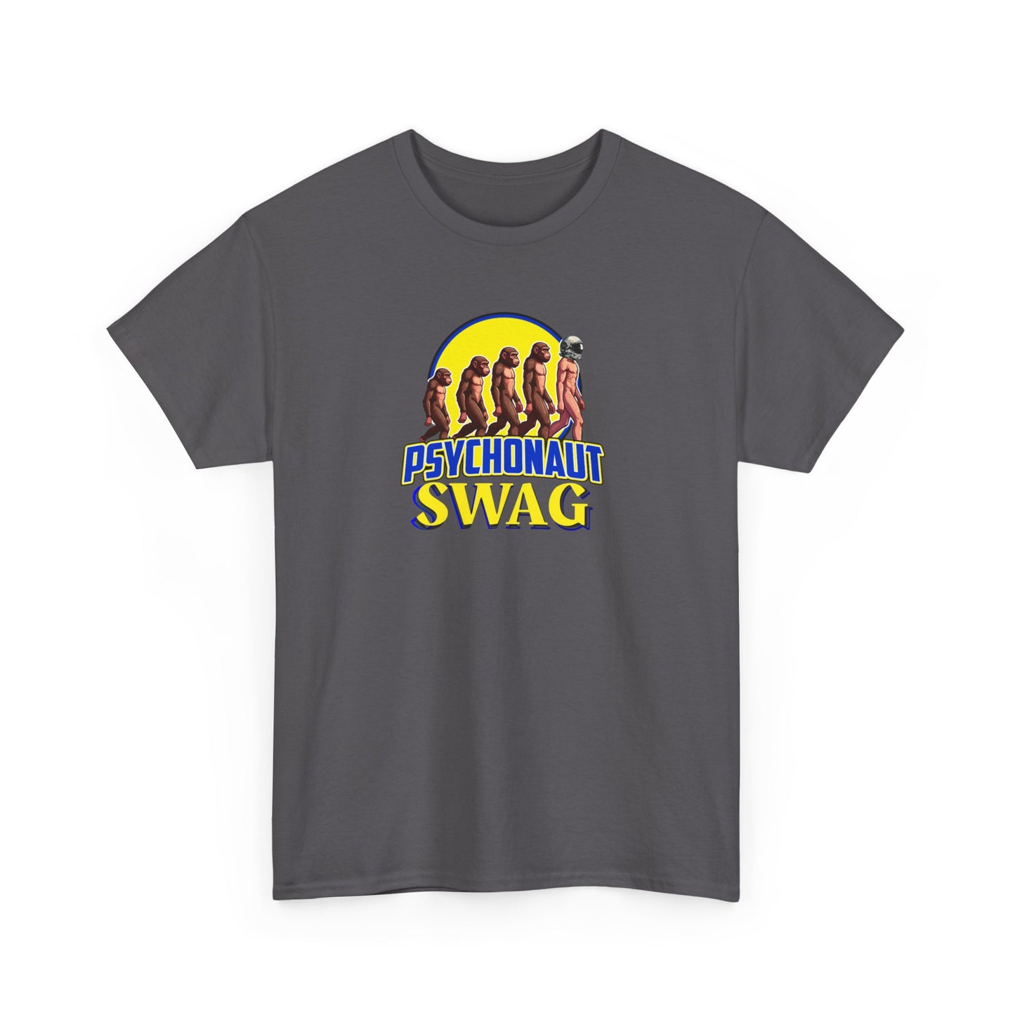 Psychonaut swag small biz, Heavy Cotton Tee, Cool Graphic T-Shirt, Streetwear Top, Gift for Psychonauts, Fun Casual Wear