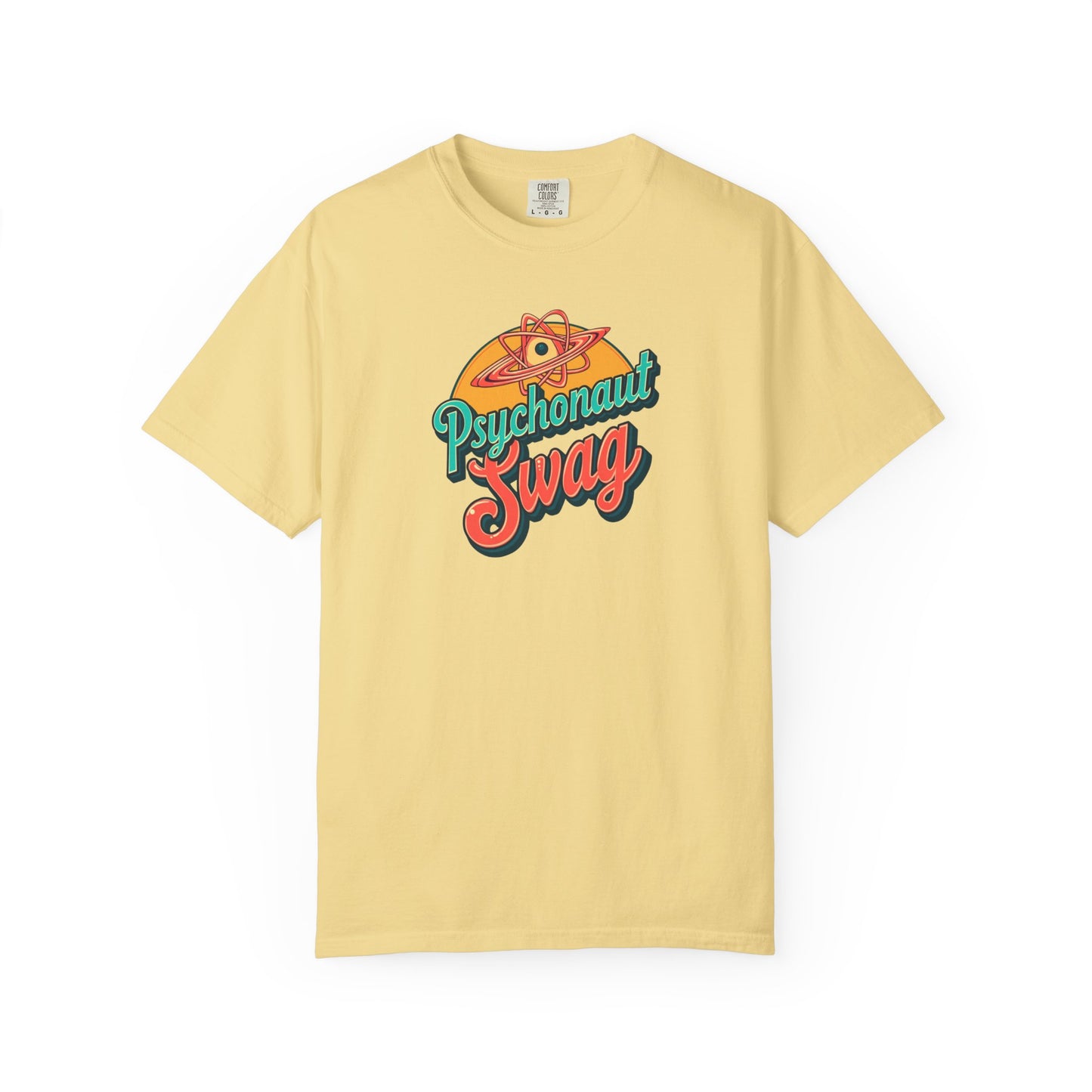 Psychonaut Swag, Atom tee shirt, Psychedelic T-Shirt | Retro Psychonaut Swag Tee | Unique Gift for Festival Lovers, Casual Wear, Art Enthusiasts, Unisex Apparel - Psychonaut Swag
