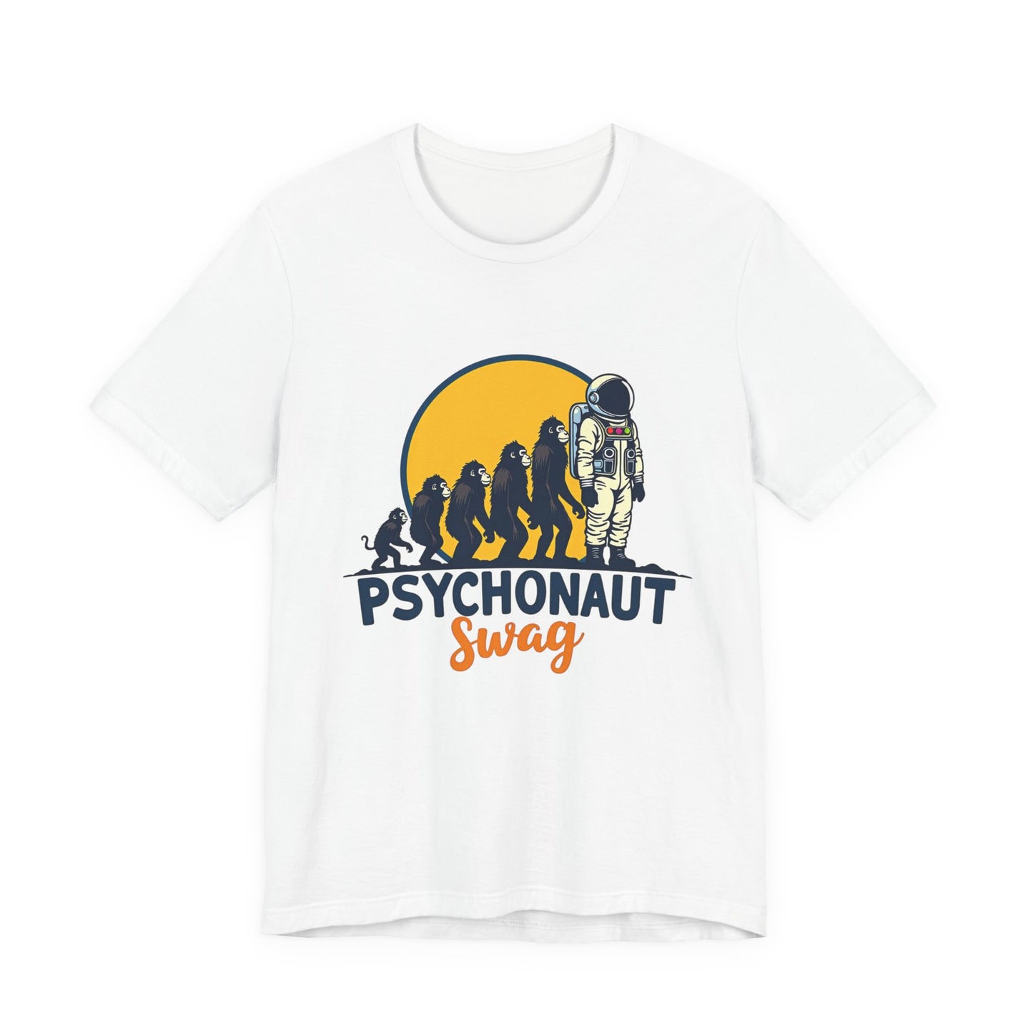 Psychonaut Swag Retro Tee - Unisex Jersey Short Sleeve T-Shirt - Psychonaut Swag