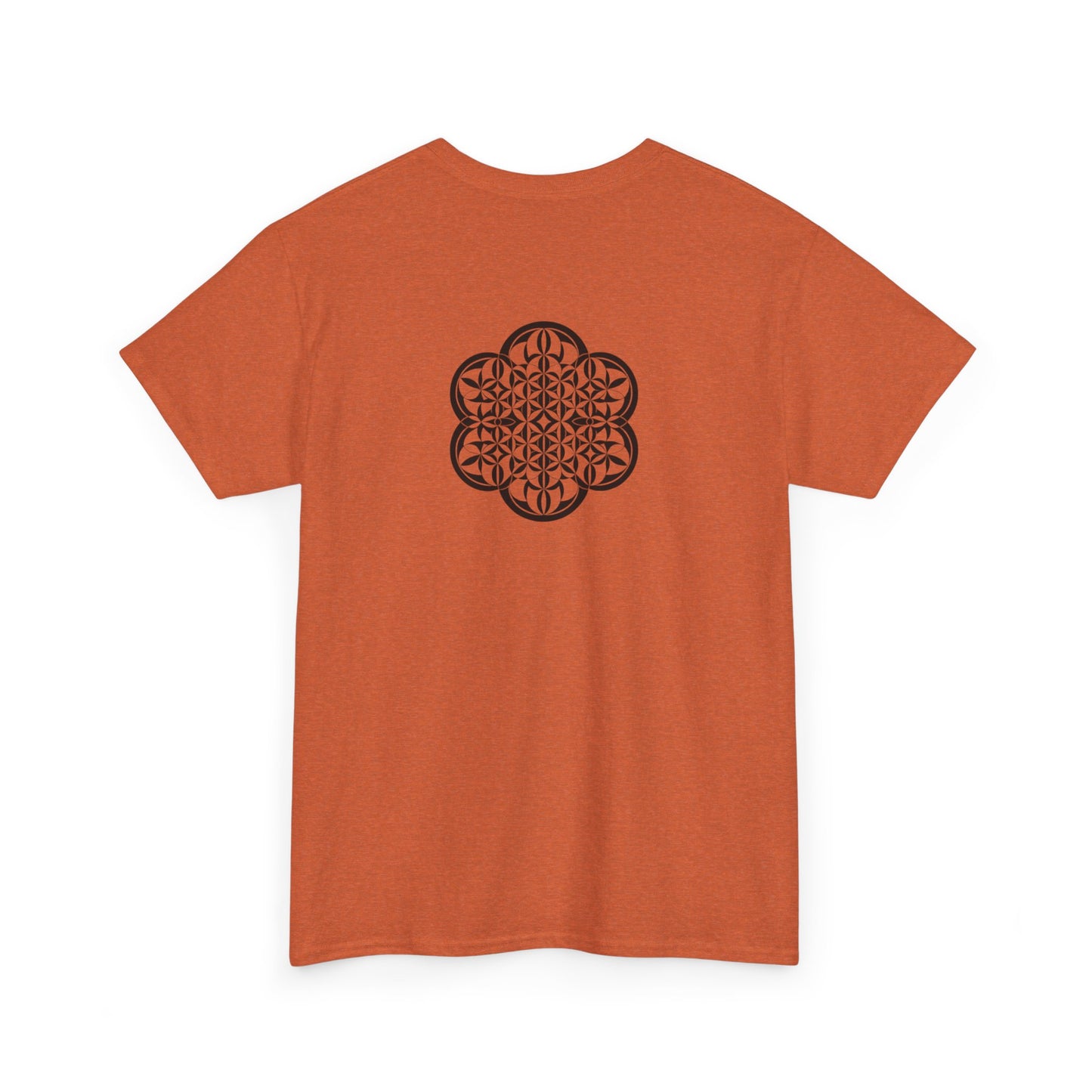 Psychonaut Staple, Flower of life, Unisex Heavy Cotton Tee - Psychonaut Swag
