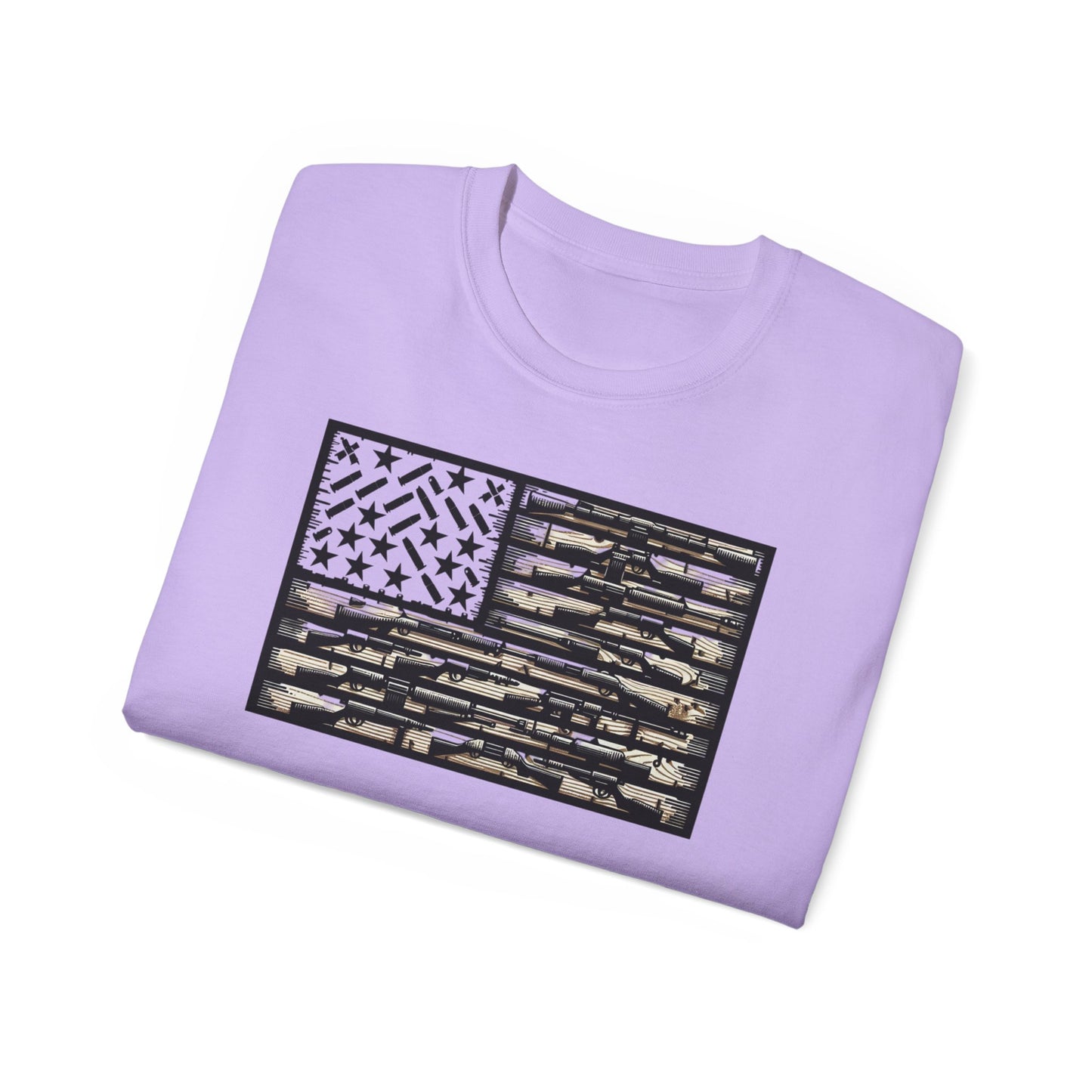 2nd Amendment Flag, Unisex Ultra Cotton Tee - Psychonaut Swag